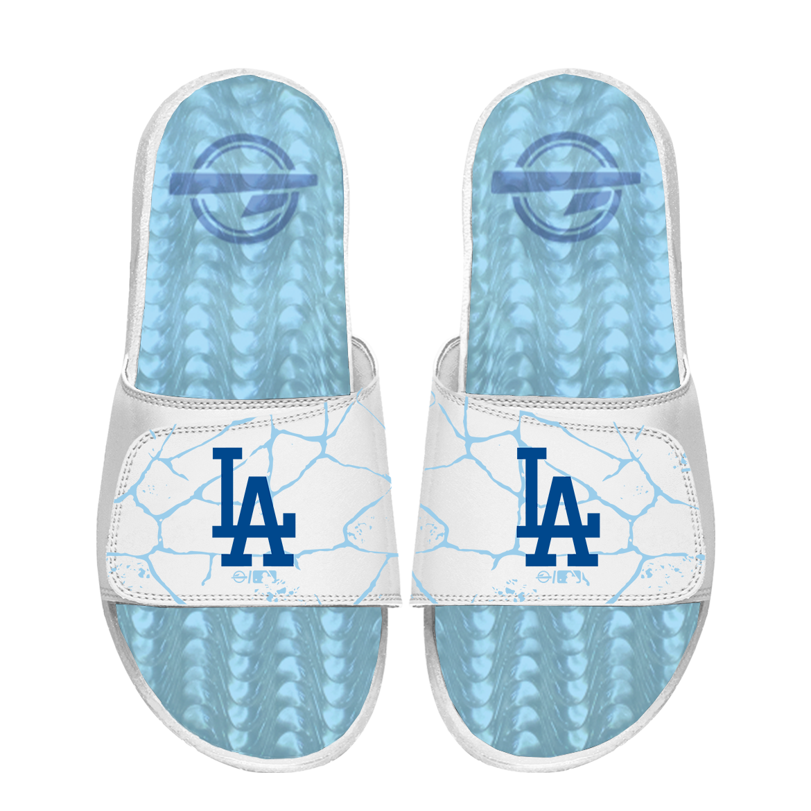 Los Angeles Dodgers White Ice Gel 1