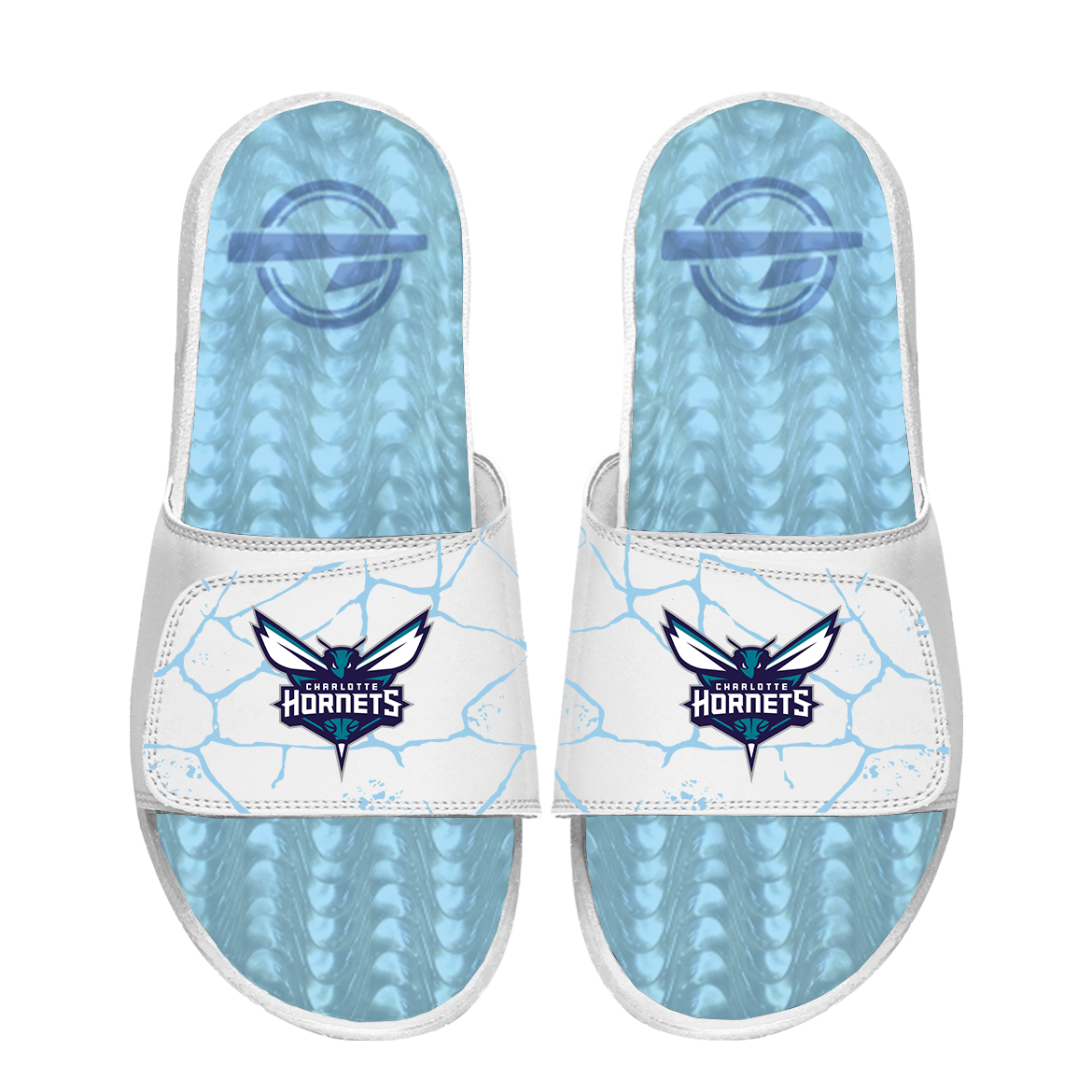 Charlotte Hornets White Ice Gel 1