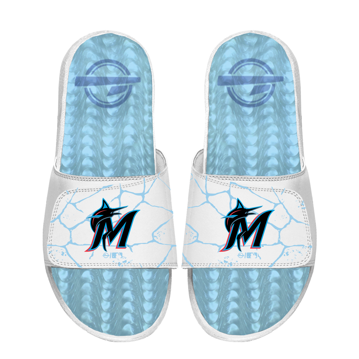 Miami Marlins White Ice Gel 1