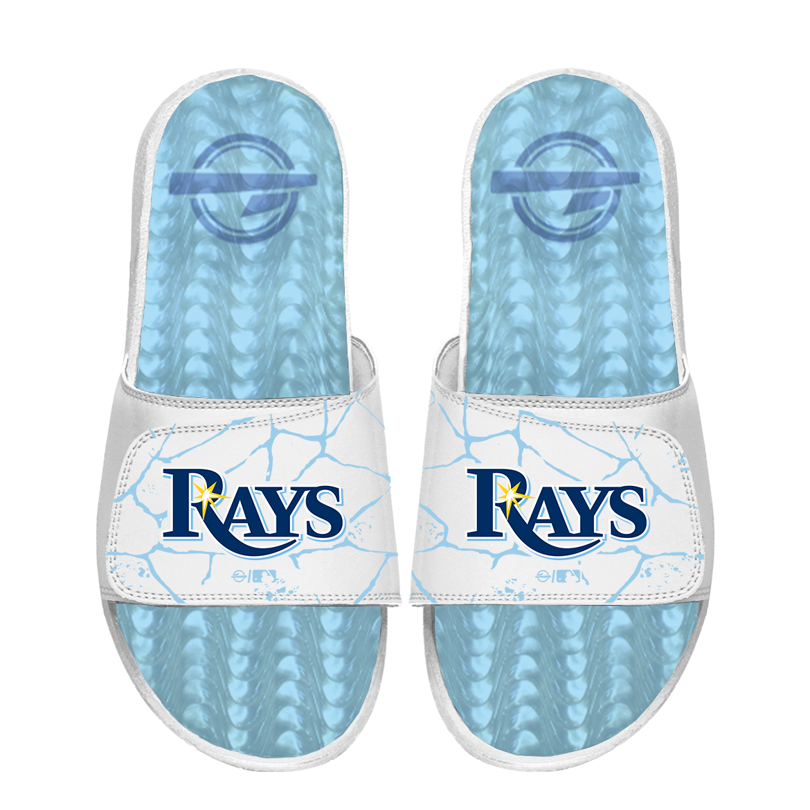 Tampa Bay Rays White Ice Gel 1