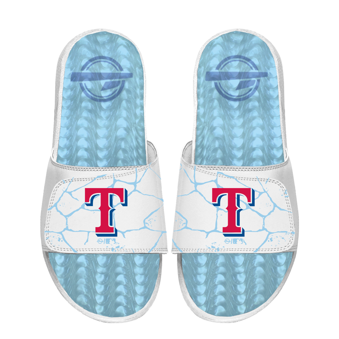 Texas Rangers White Ice Gel 1