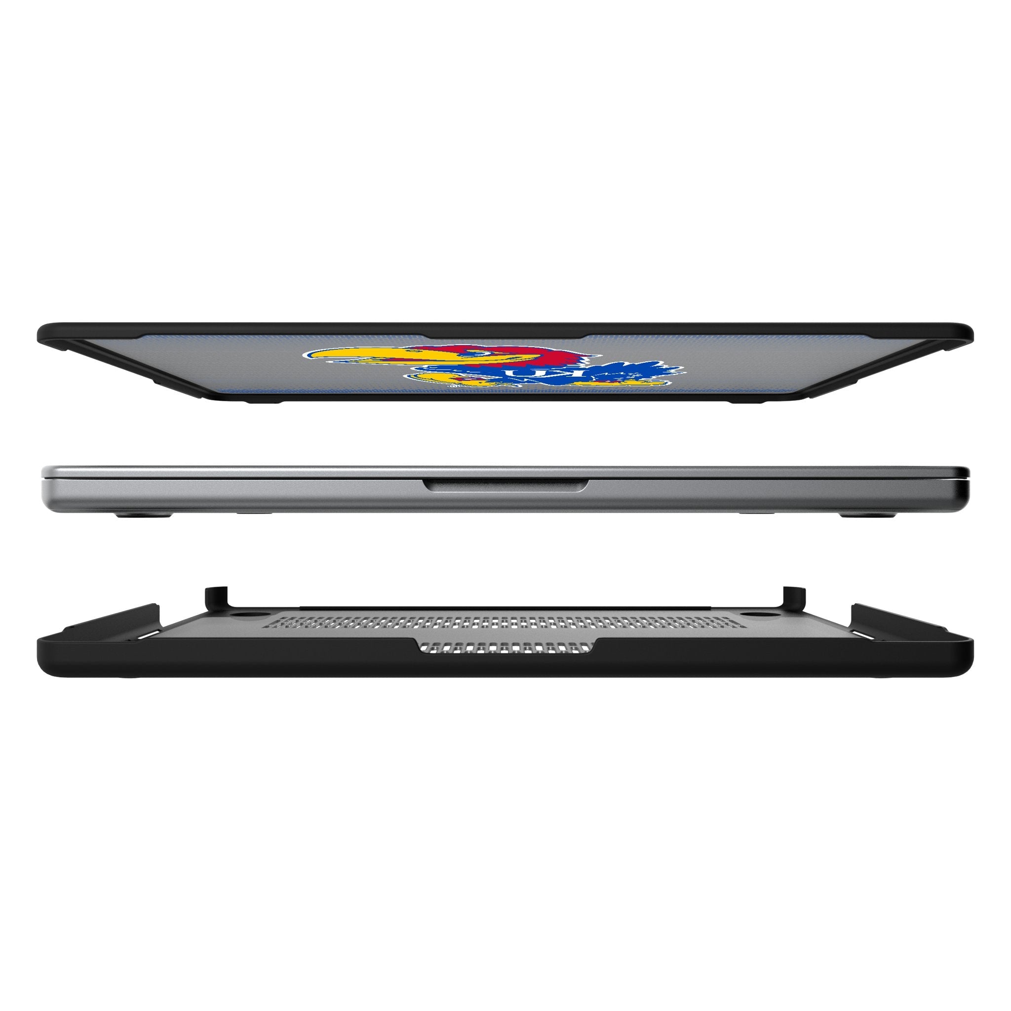 University of Kansas Jayhawks Linen Laptop Case for Apple MacBook 7