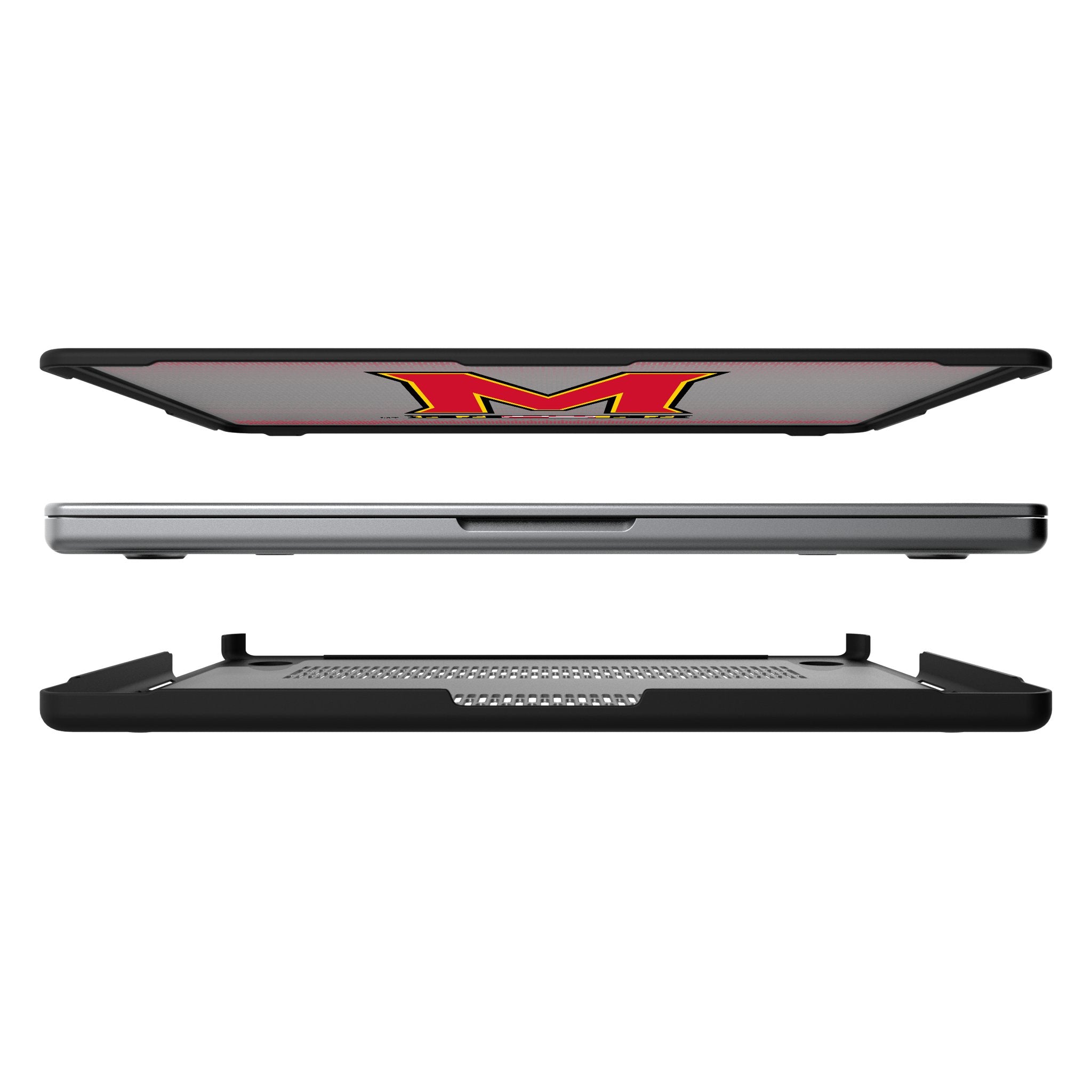 University of Maryland Terrapins Linen Laptop Case for Apple MacBook 7