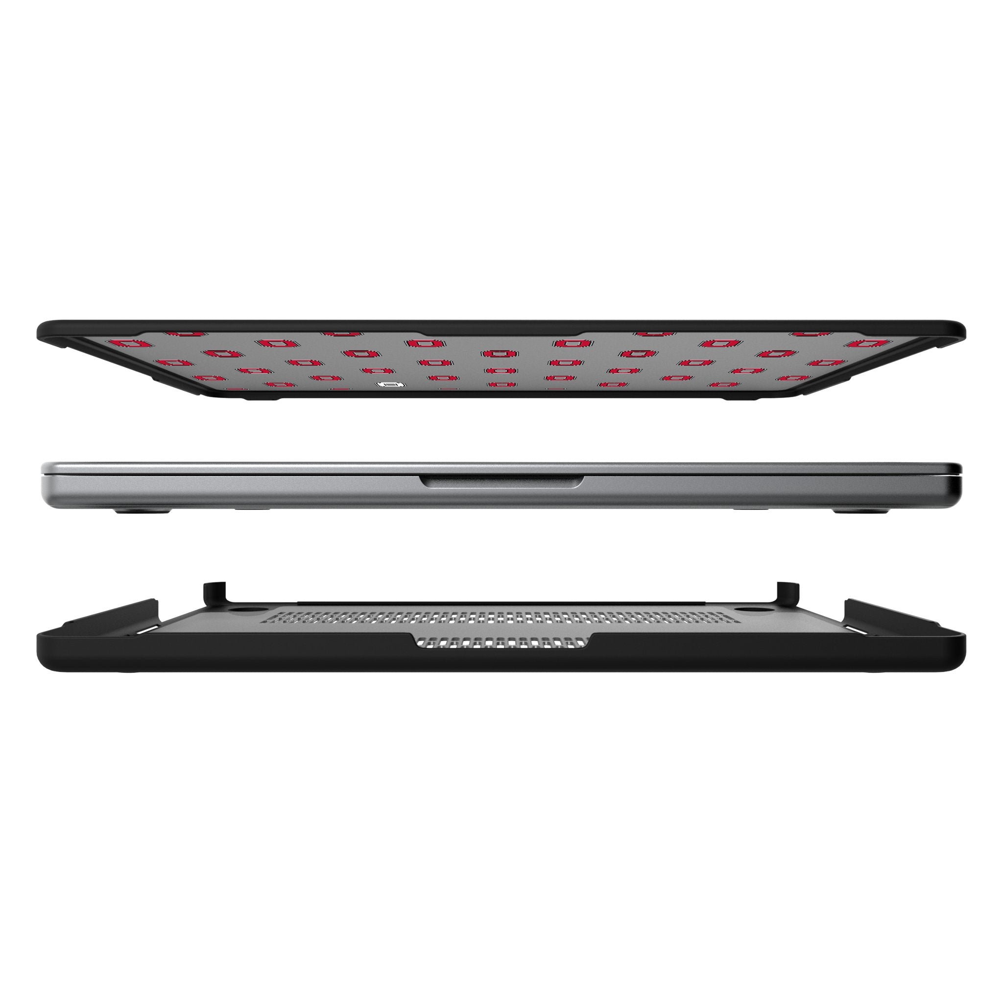 Ohio State University Buckeyes Fashion Pattern Laptop Case for Apple MacBook 7