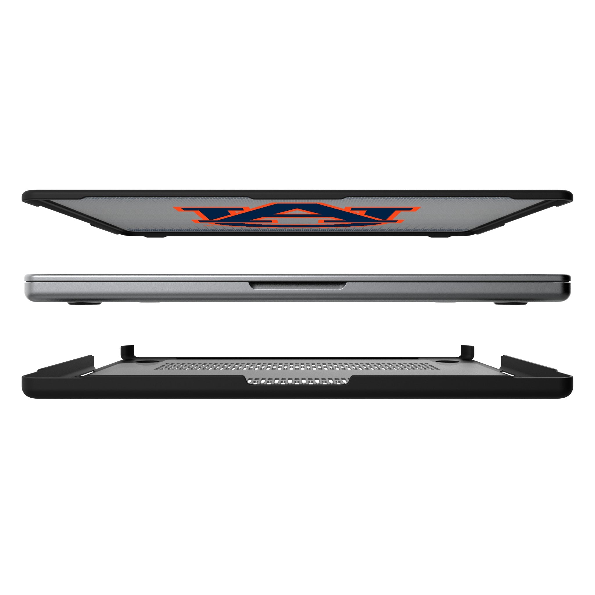 University of Auburn Tigers Linen Laptop Case for Apple MacBook 7