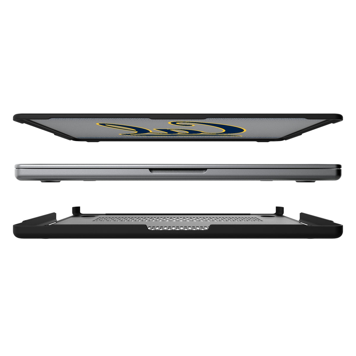 University of California Berkeley Golden Bears Linen Laptop Case for Apple MacBook 7