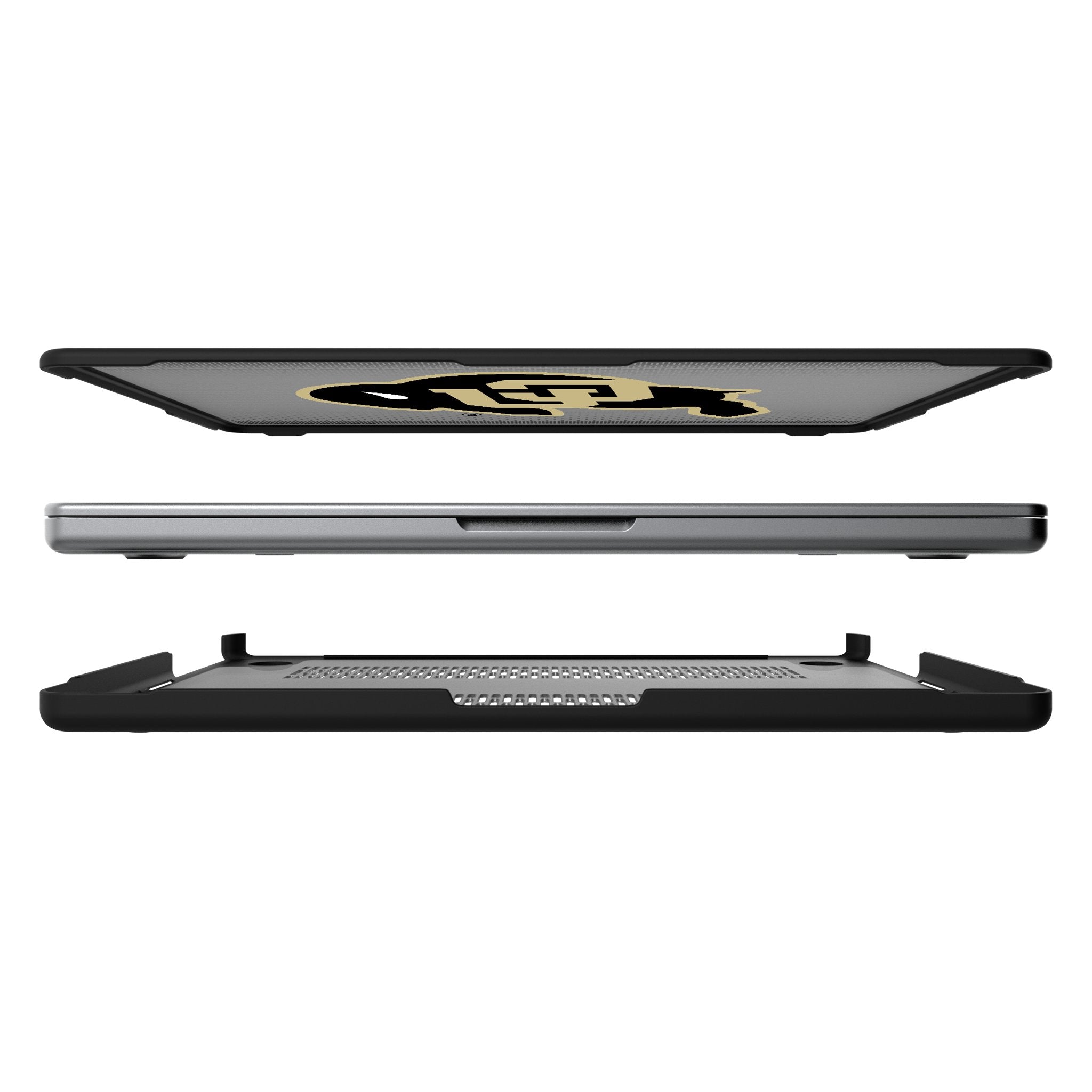 University of Colorado Buffaloes Linen Laptop Case for Apple MacBook 7