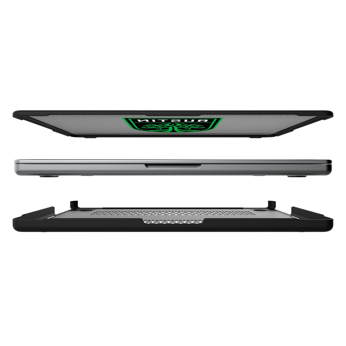 Austin FC Linen Laptop Case for Apple MacBook 6