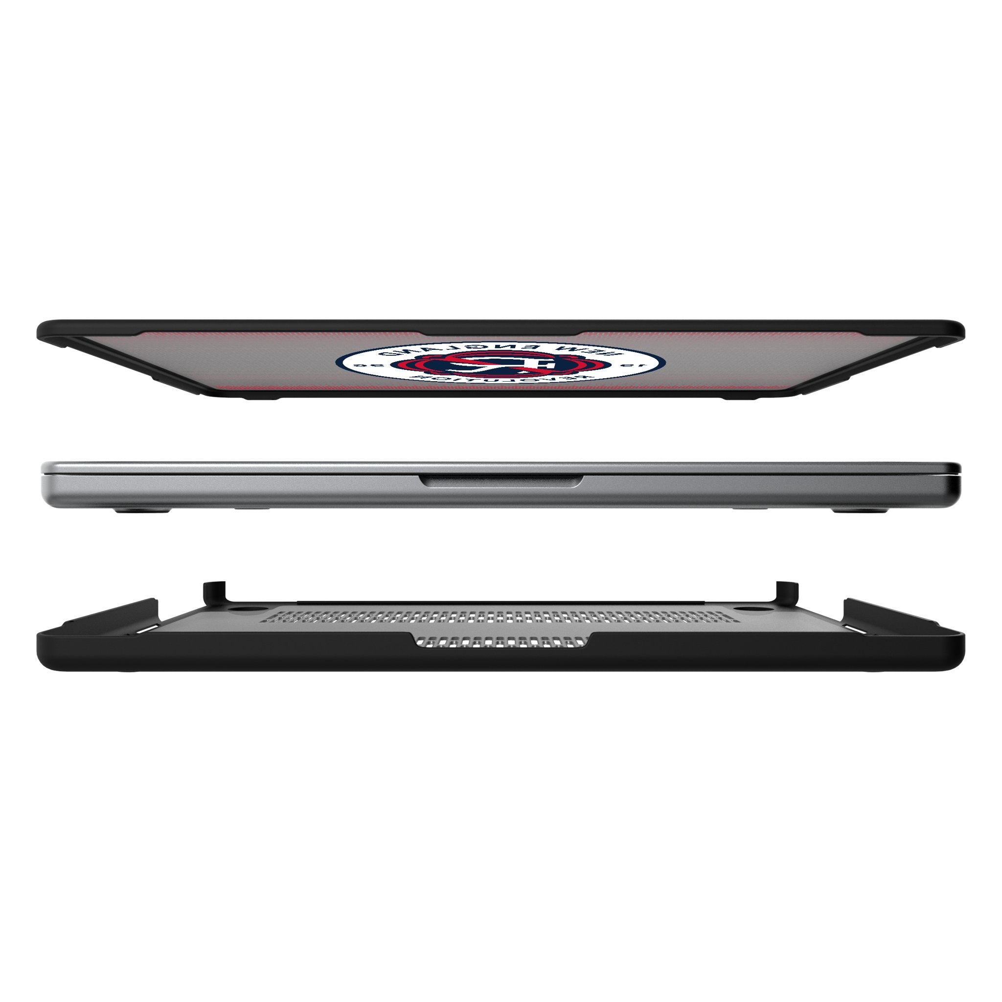 New England Revolution Linen Laptop Case for Apple MacBook 7