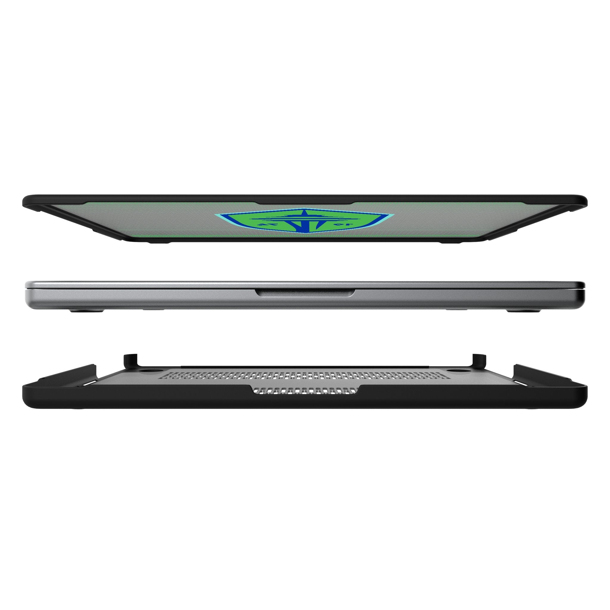 Seattle Sounders FC Linen Laptop Case for Apple MacBook 7