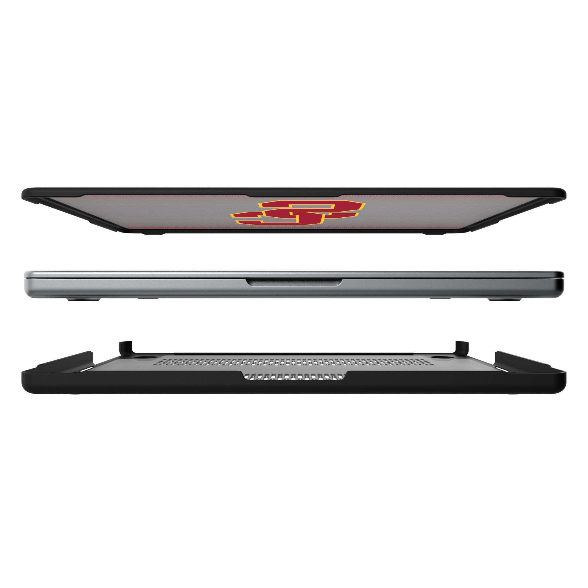 University of Southern California Trojans Linen Laptop Case for Apple MacBook 7