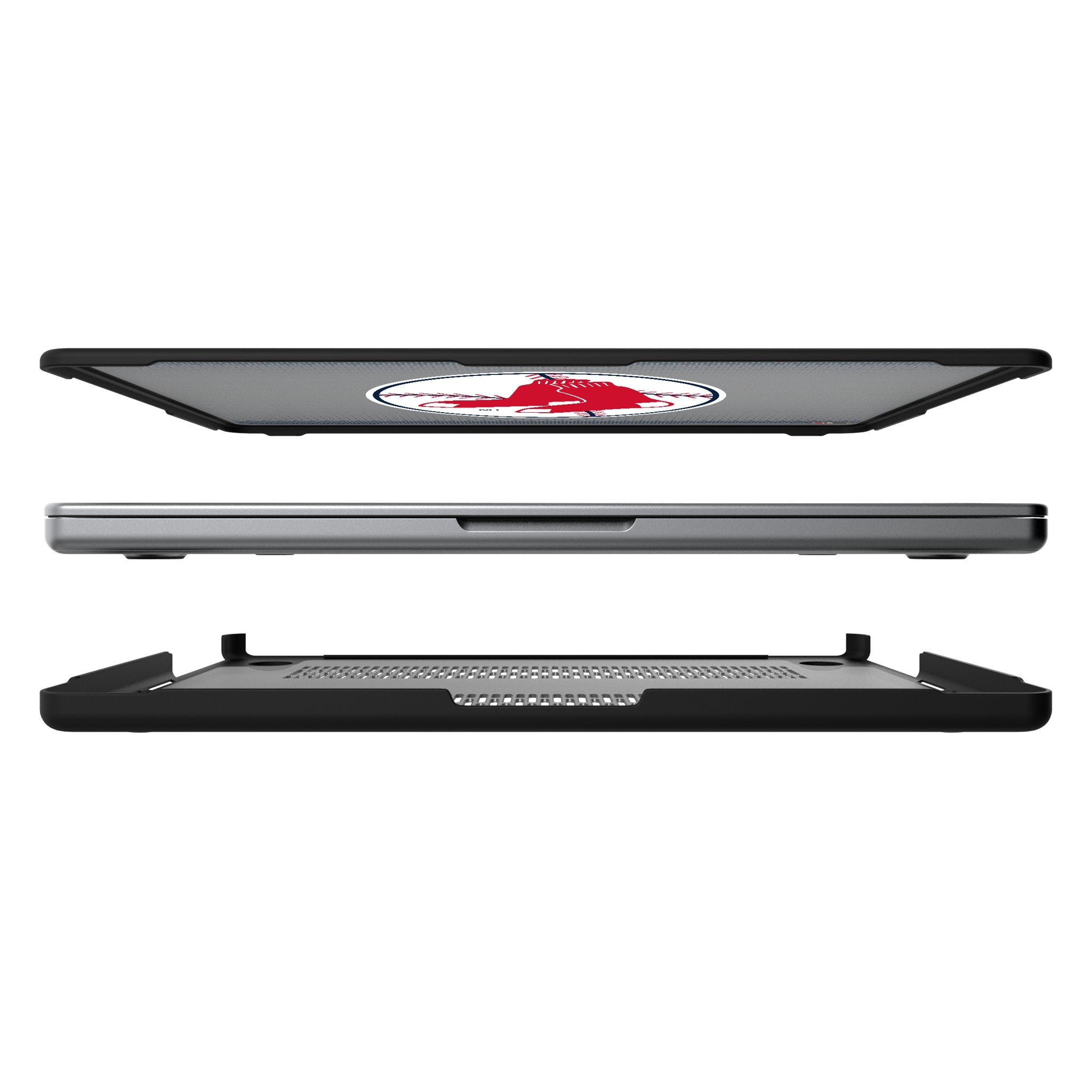 Boston Red Sox 1970-1975 - Cooperstown Collection Linen Laptop Case for Apple MacBook 7