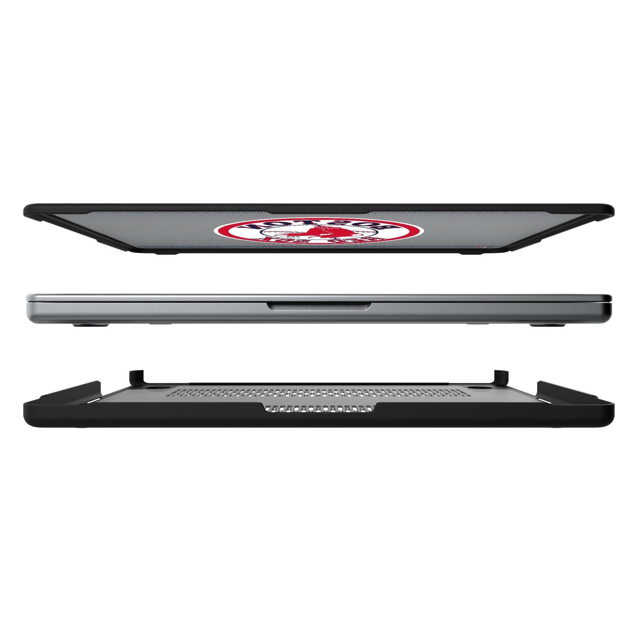 Boston Red Sox 1976-2008 - Cooperstown Collection Linen Laptop Case for Apple MacBook 7