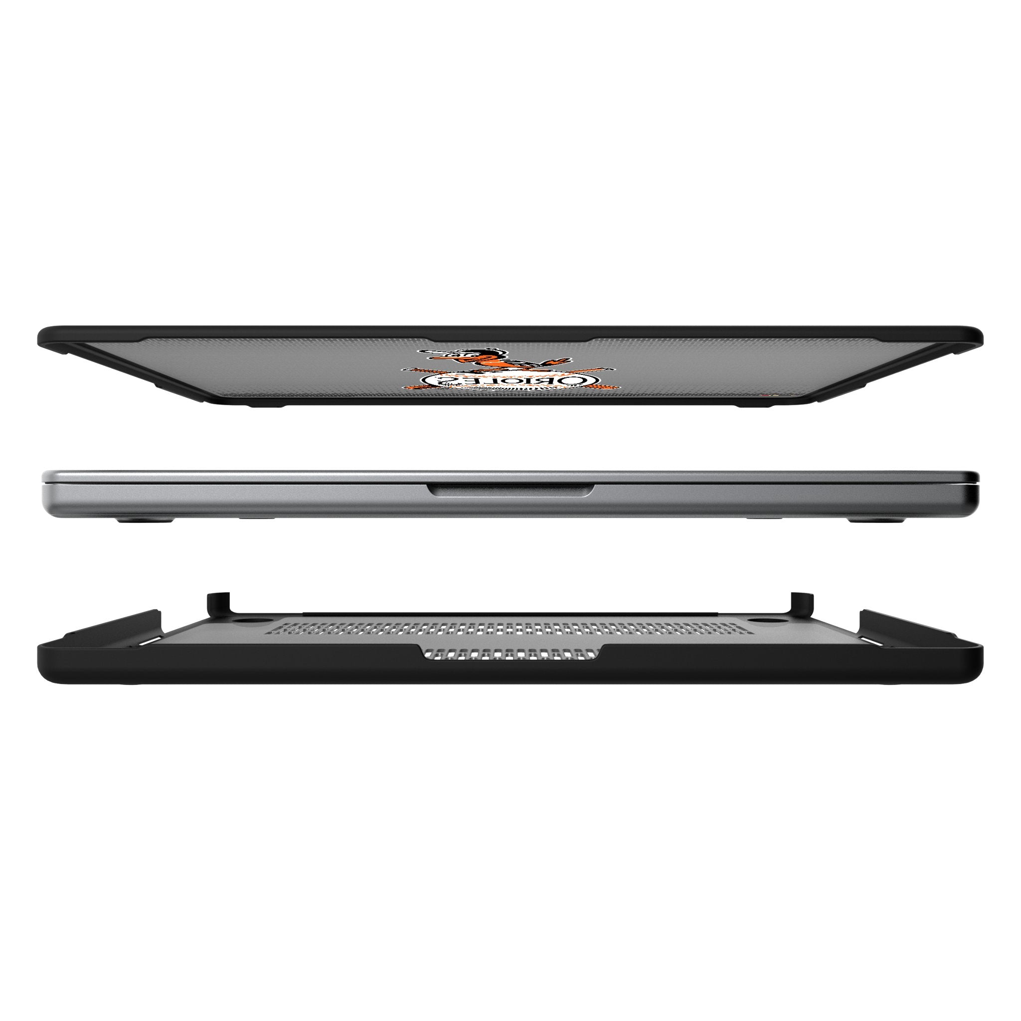 Baltimore Orioles 1954-1963 - Cooperstown Collection Linen Laptop Case for Apple MacBook 7