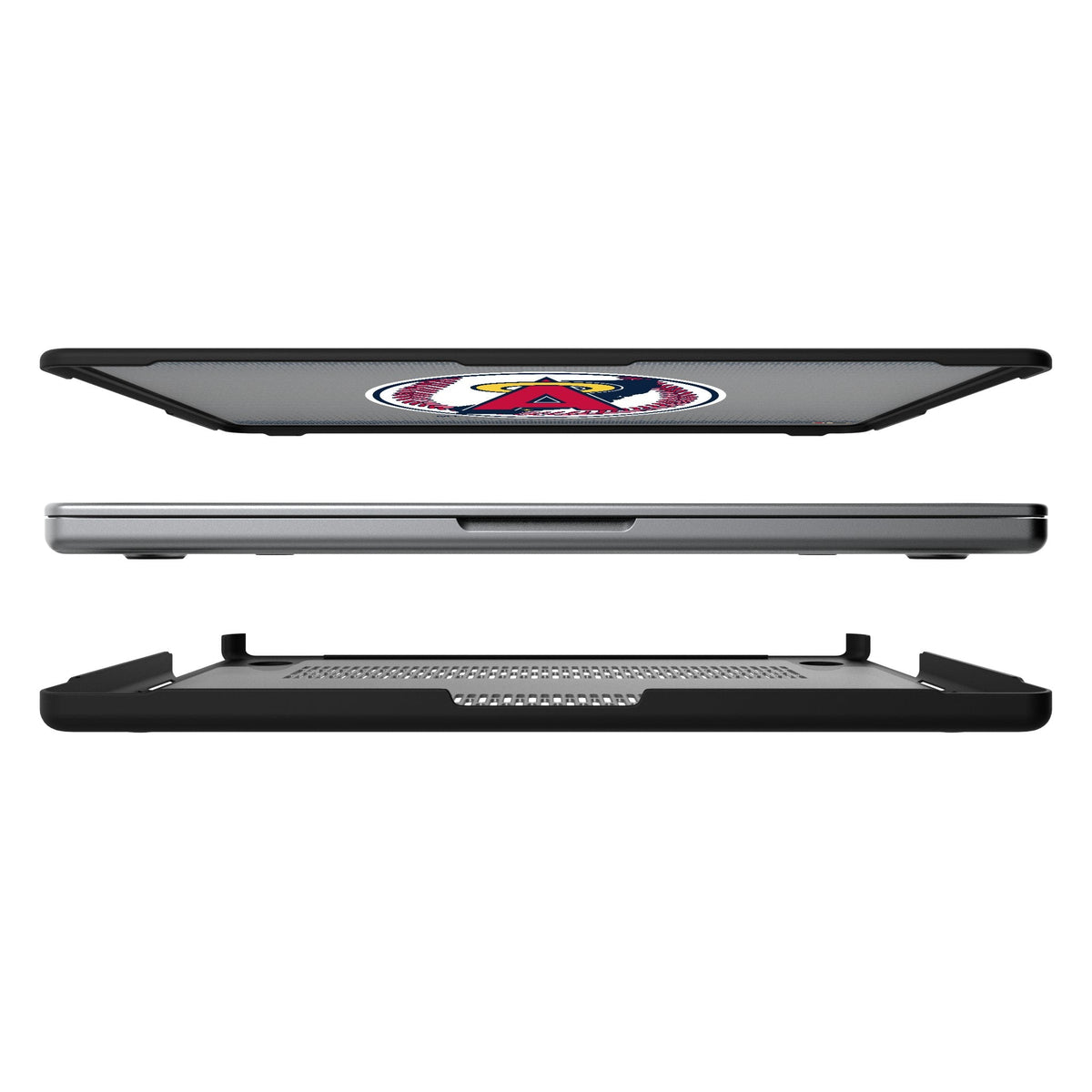 LA Angels 1986-1992 - Cooperstown Collection Linen Laptop Case for Apple MacBook 7