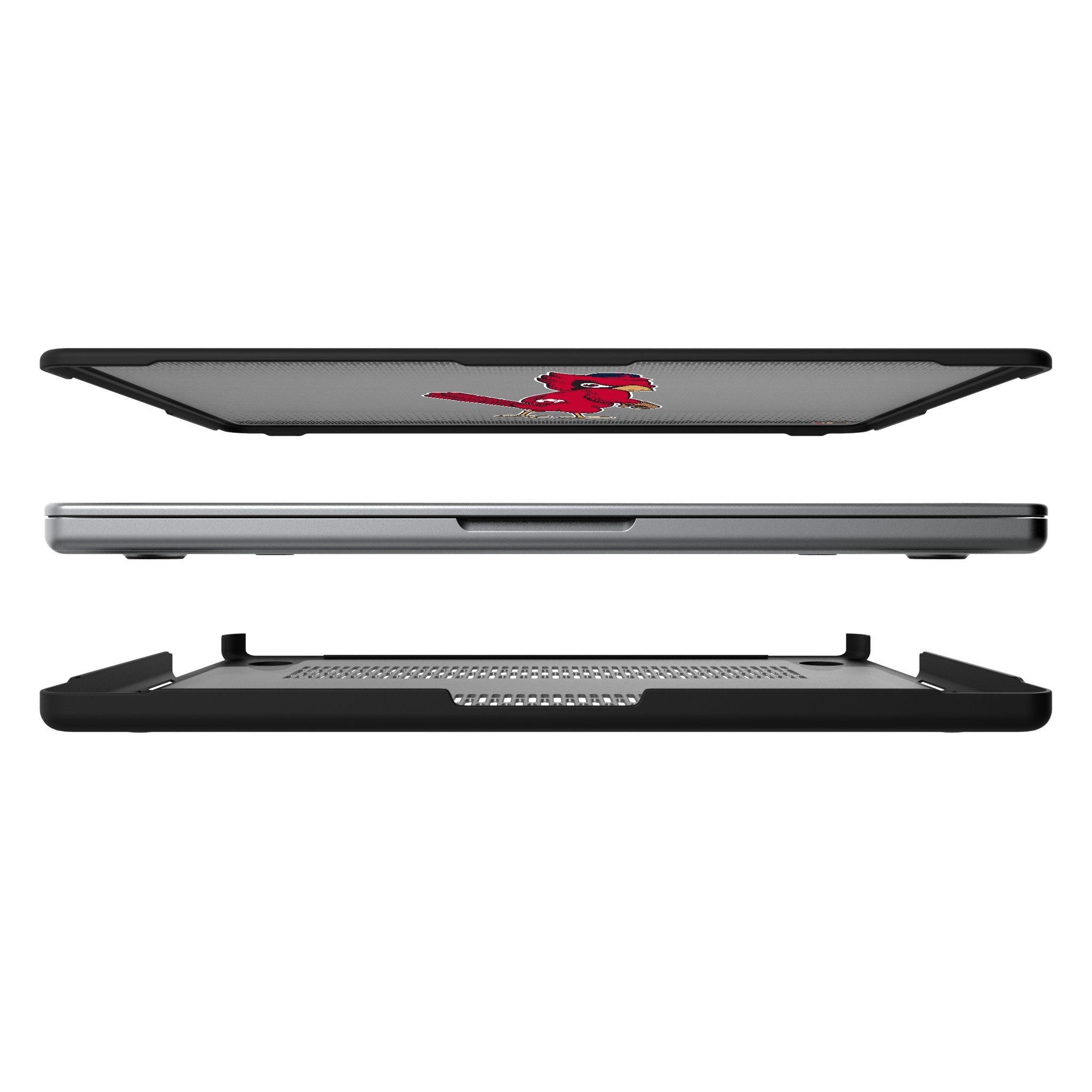 St Louis Cardinals 1950s - Cooperstown Collection Linen Laptop Case for Apple MacBook 7