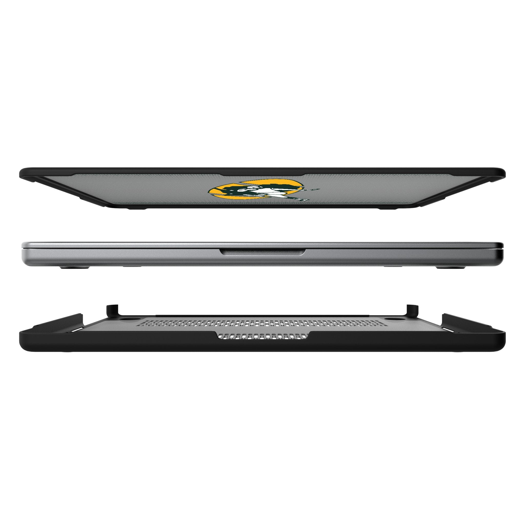 Green Bay Packers Historic Collection Linen Laptop Case for Apple MacBook 7