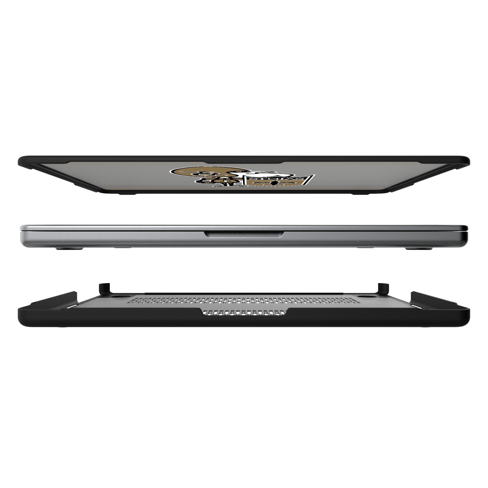 New Orleans Saints Historic Collection Linen Laptop Case for Apple MacBook 7