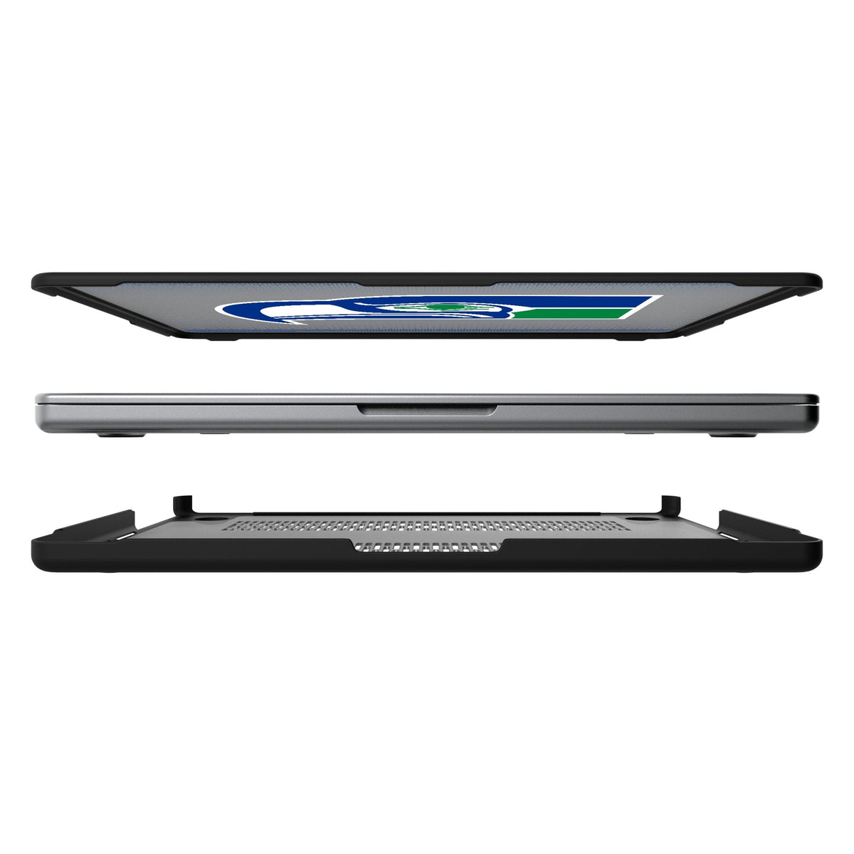 Seattle Seahawks Historic Collection Linen Laptop Case for Apple MacBook 7