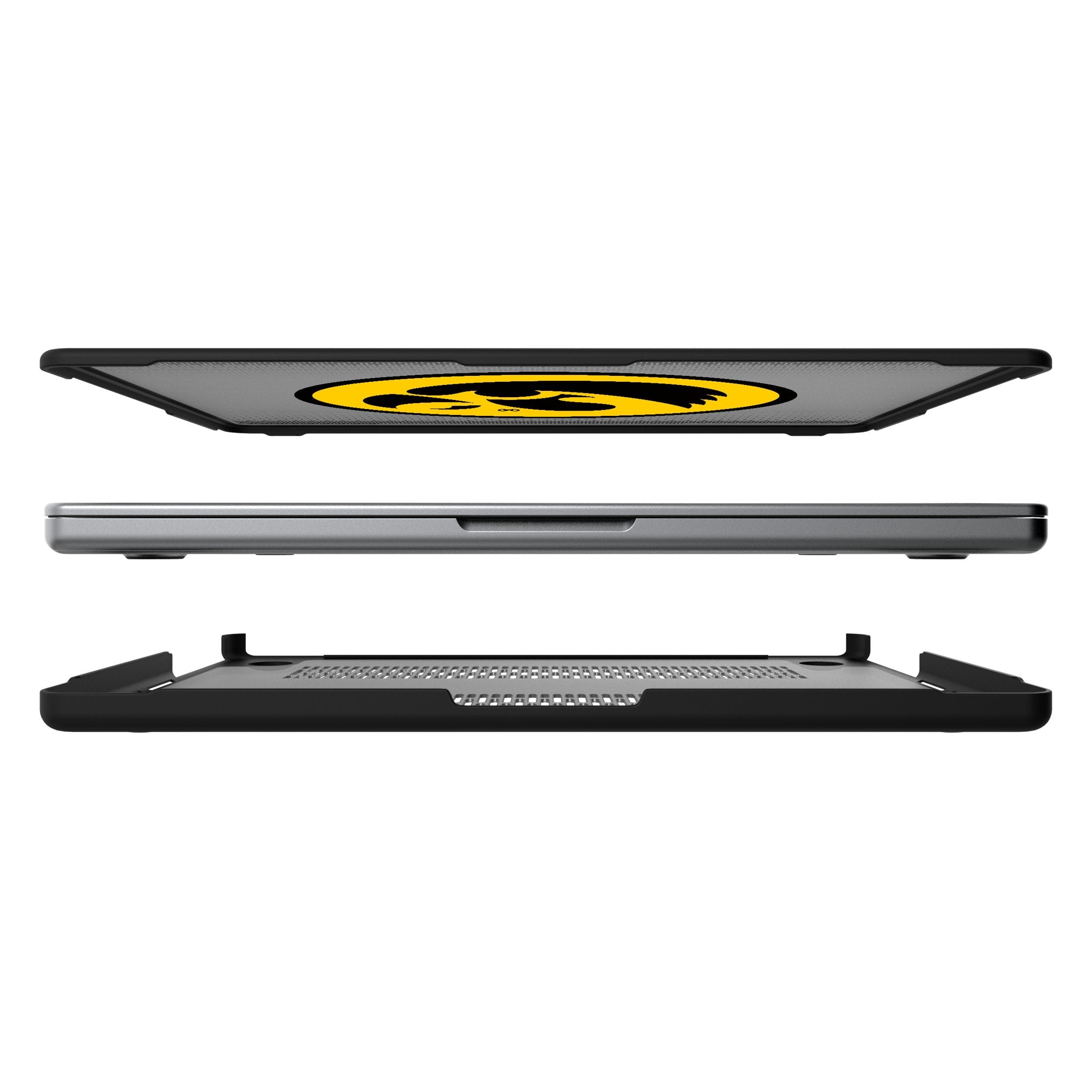 University of Iowa Hawkeyes Linen Laptop Case for Apple MacBook 7
