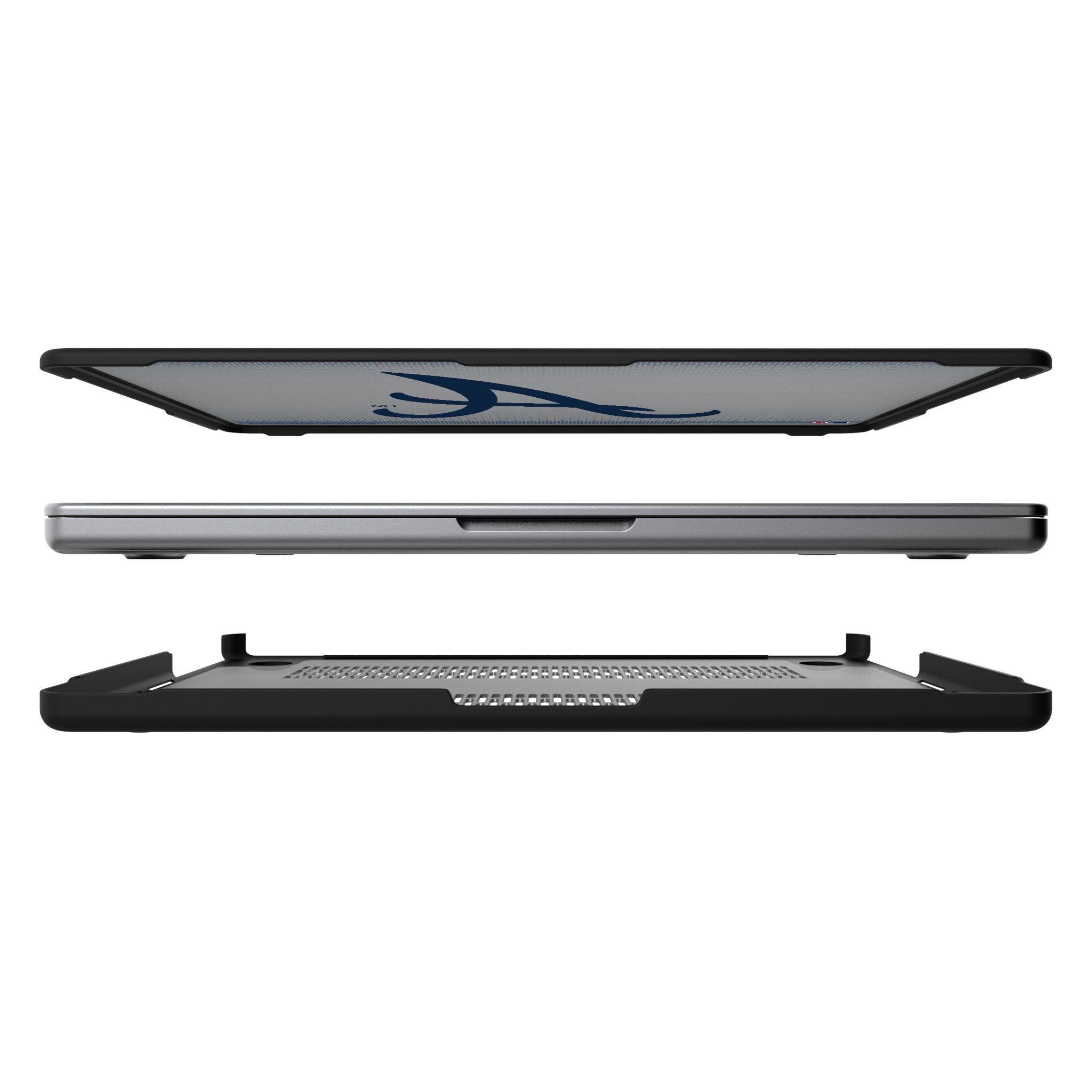 Atlanta Braves Linen Laptop Case for Apple MacBook 7