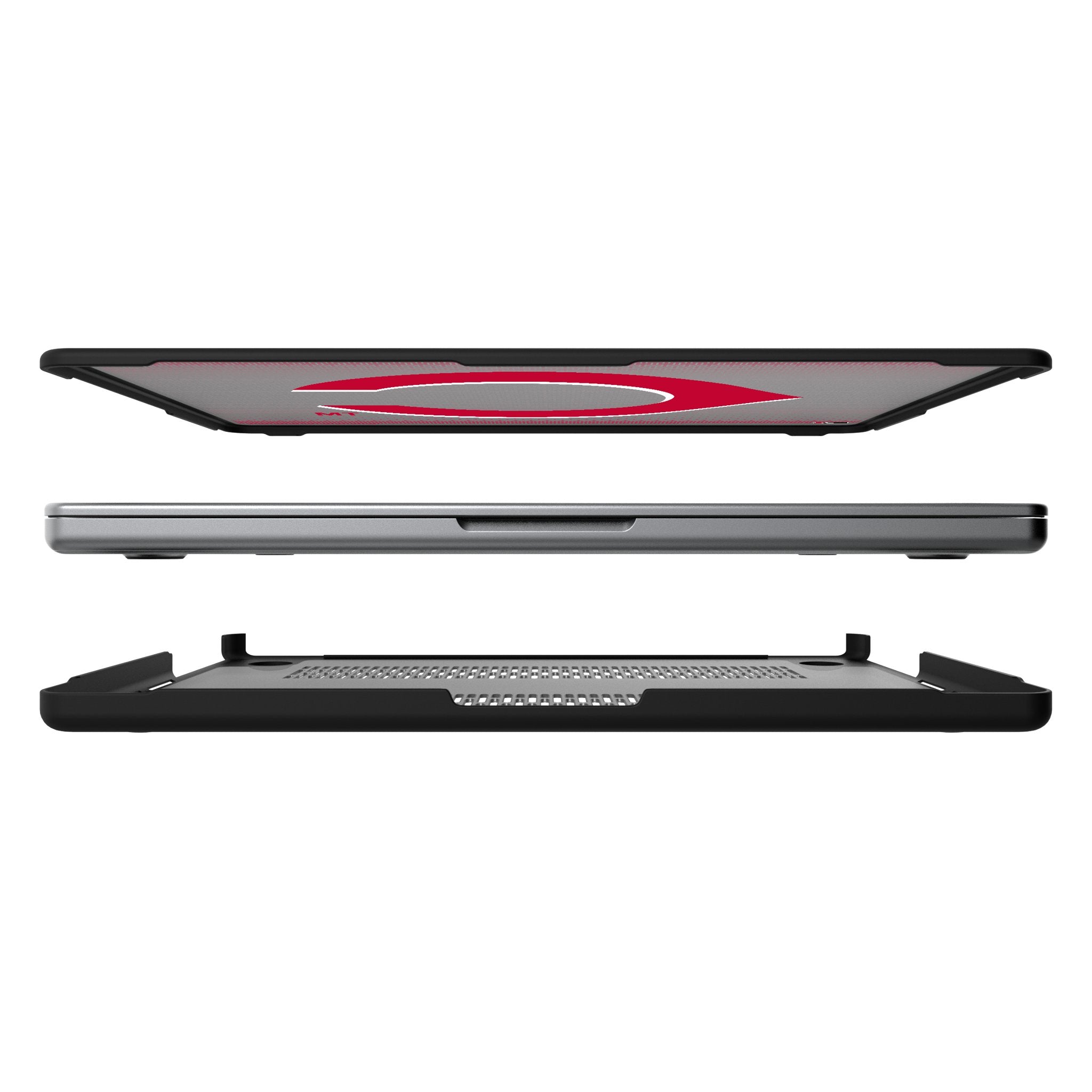 Cincinnati Reds Linen Laptop Case for Apple MacBook 7