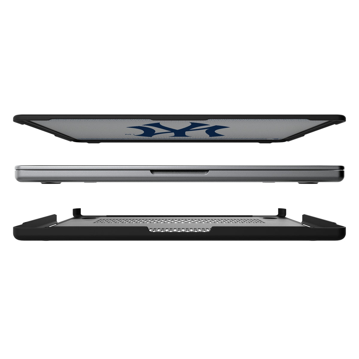 New York Yankees Linen Laptop Case for Apple MacBook 7