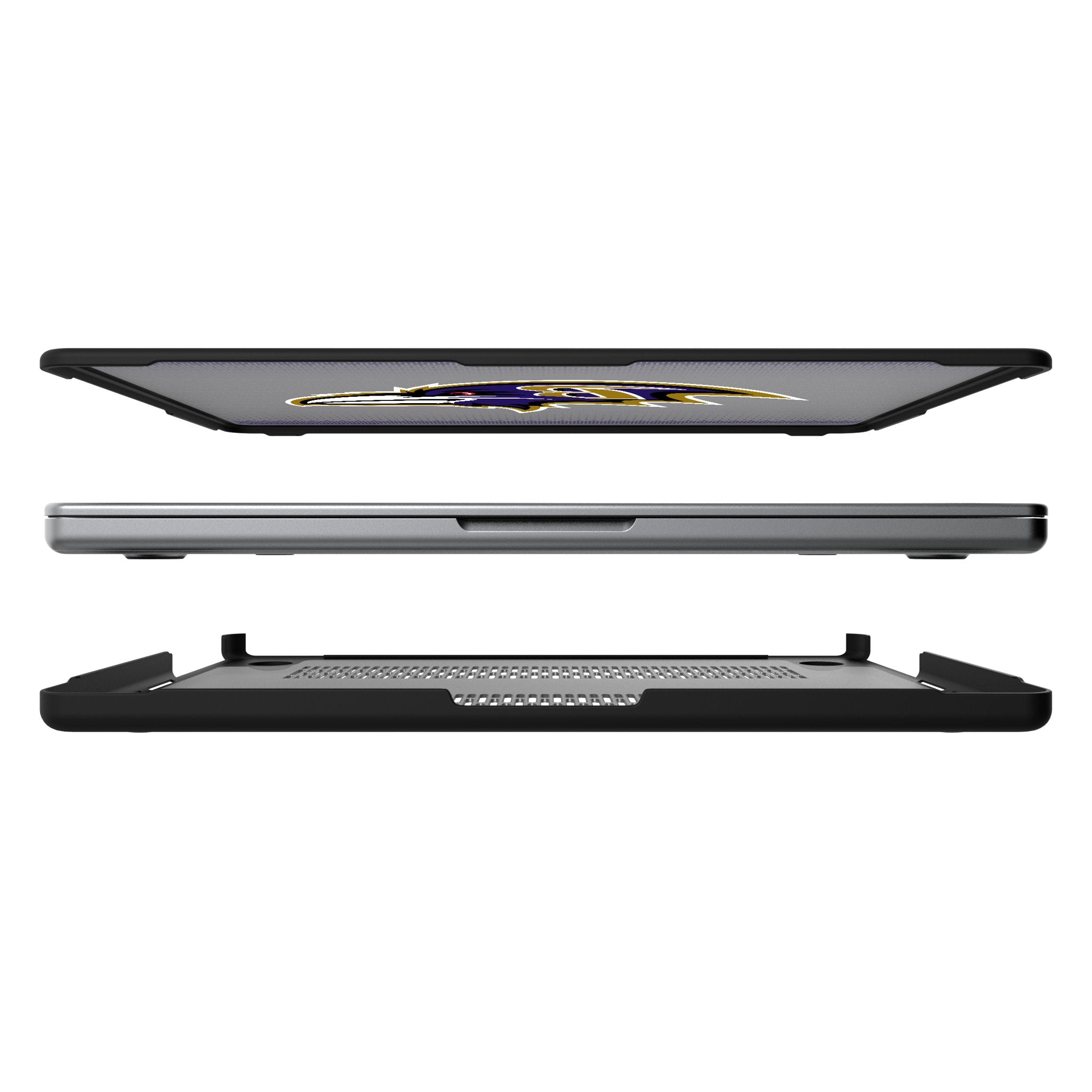 Baltimore Ravens Linen Laptop Case for Apple MacBook 7