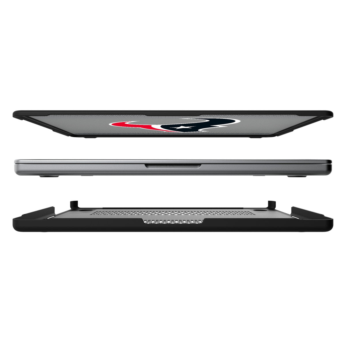 Houston Texans Linen Laptop Case for Apple MacBook 7