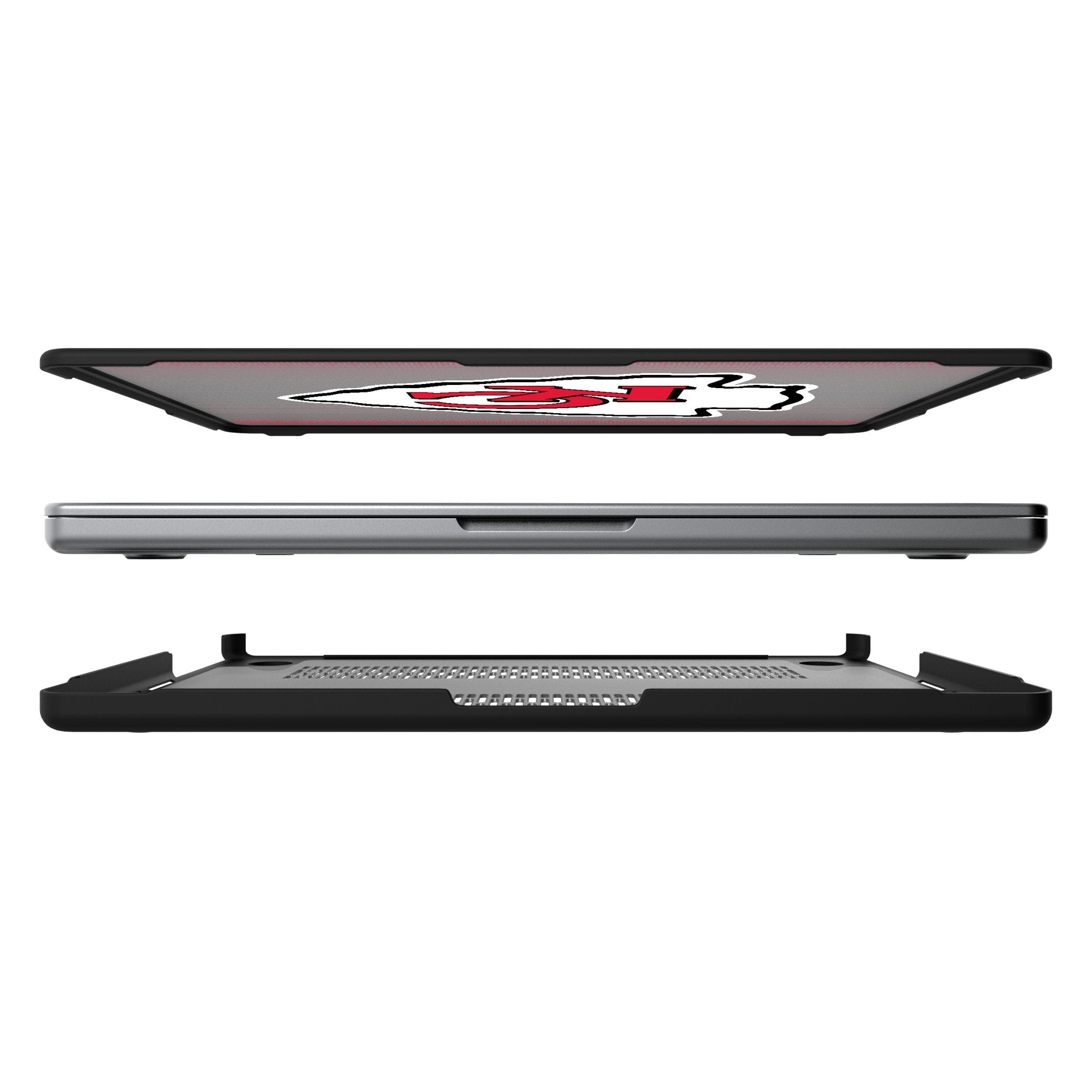 Kansas City Chiefs Linen Laptop Case for Apple MacBook 7