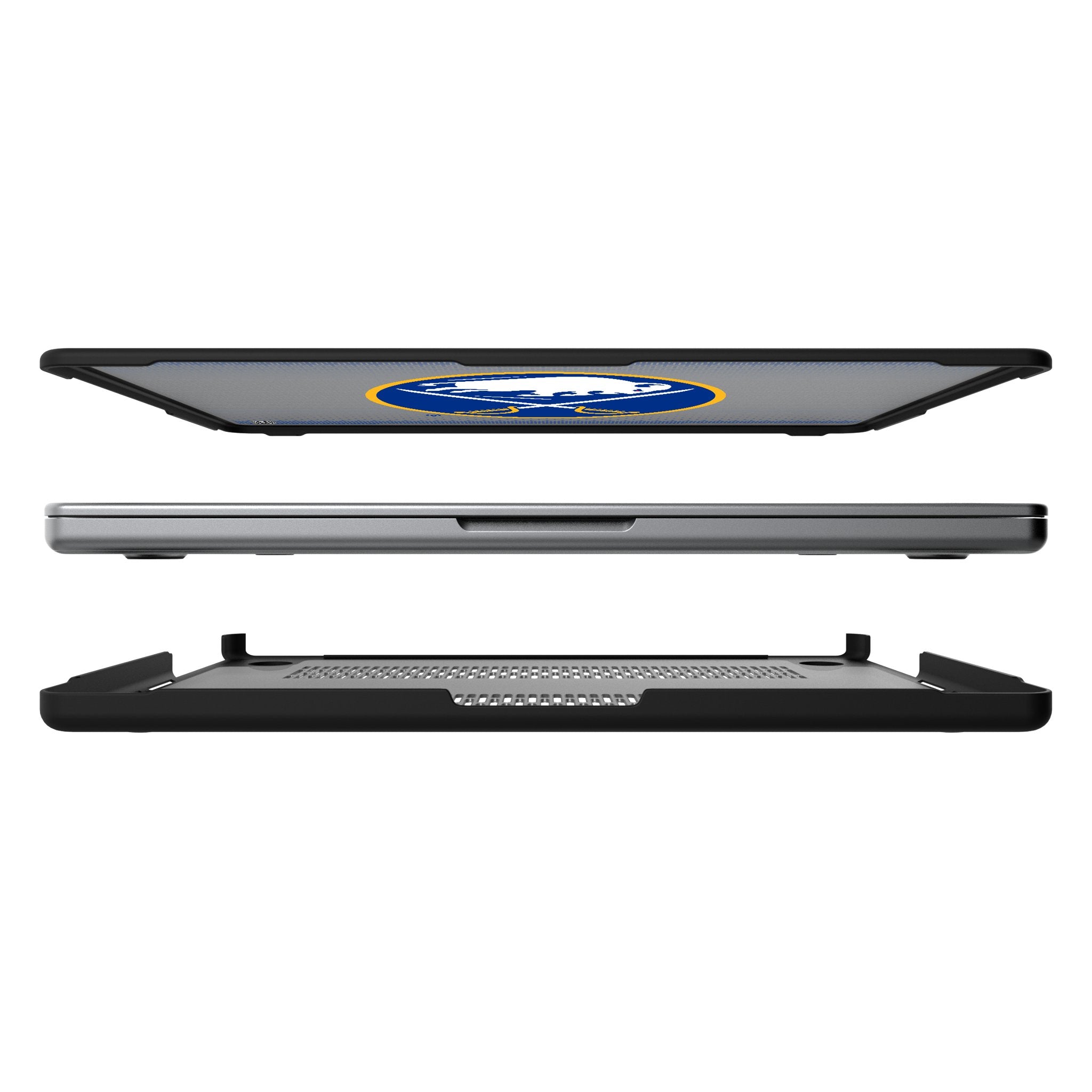 Buffalo Sabres Linen Laptop Case for Apple MacBook 7
