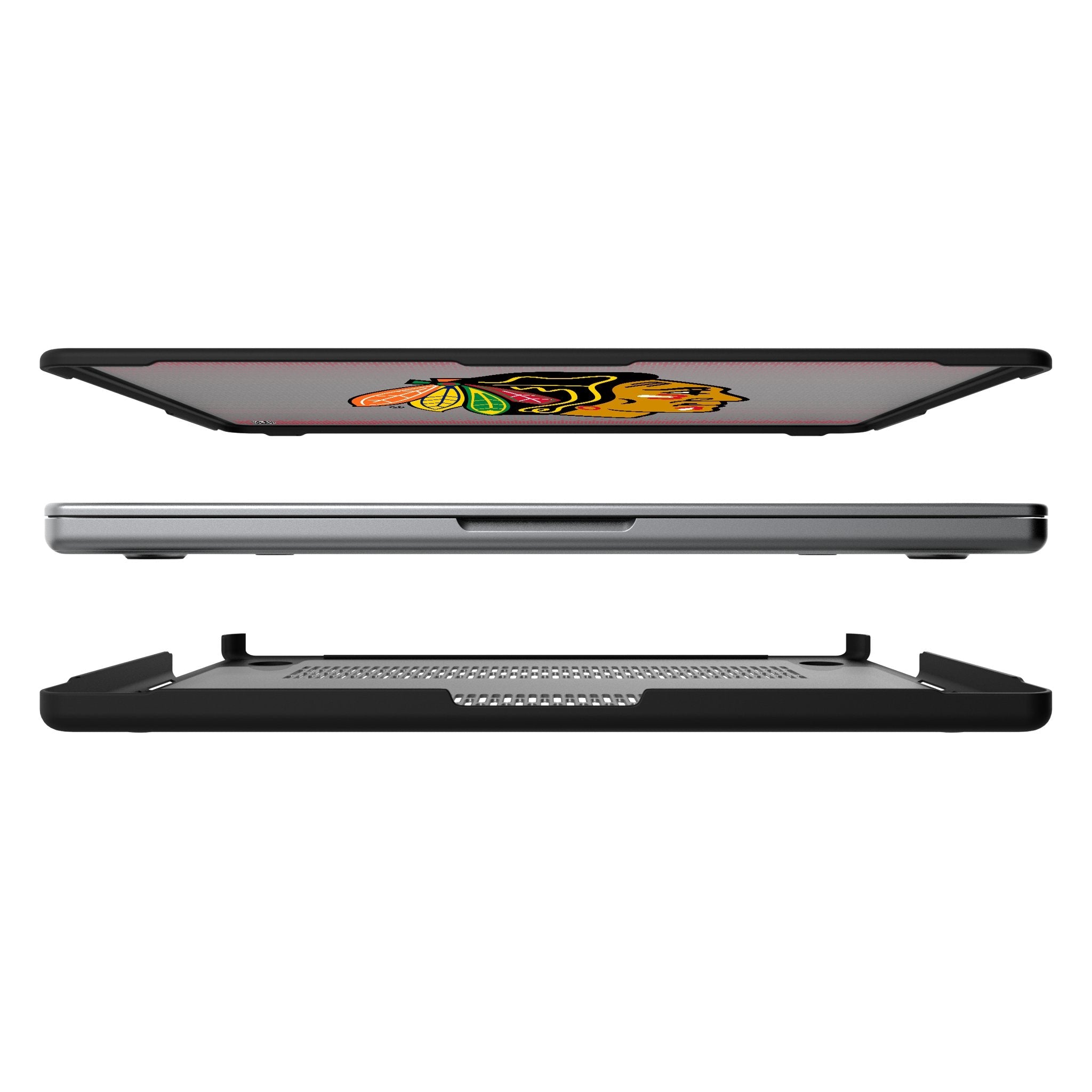 Chicago Blackhawks Linen Laptop Case for Apple MacBook 7