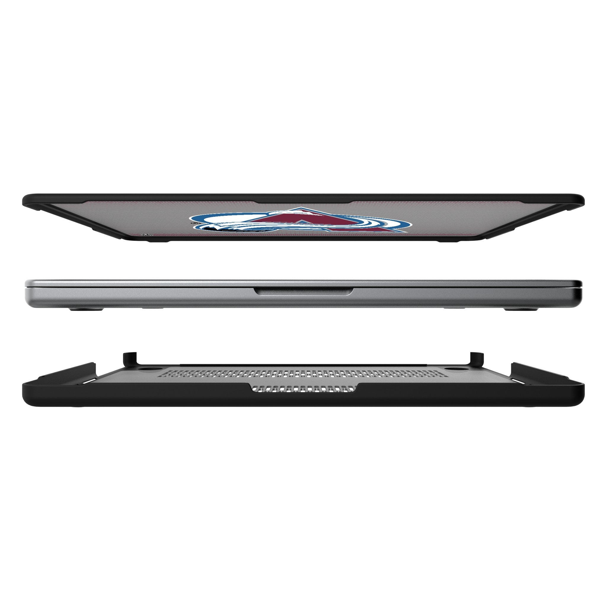 Colorado Avalanche Linen Laptop Case for Apple MacBook 7