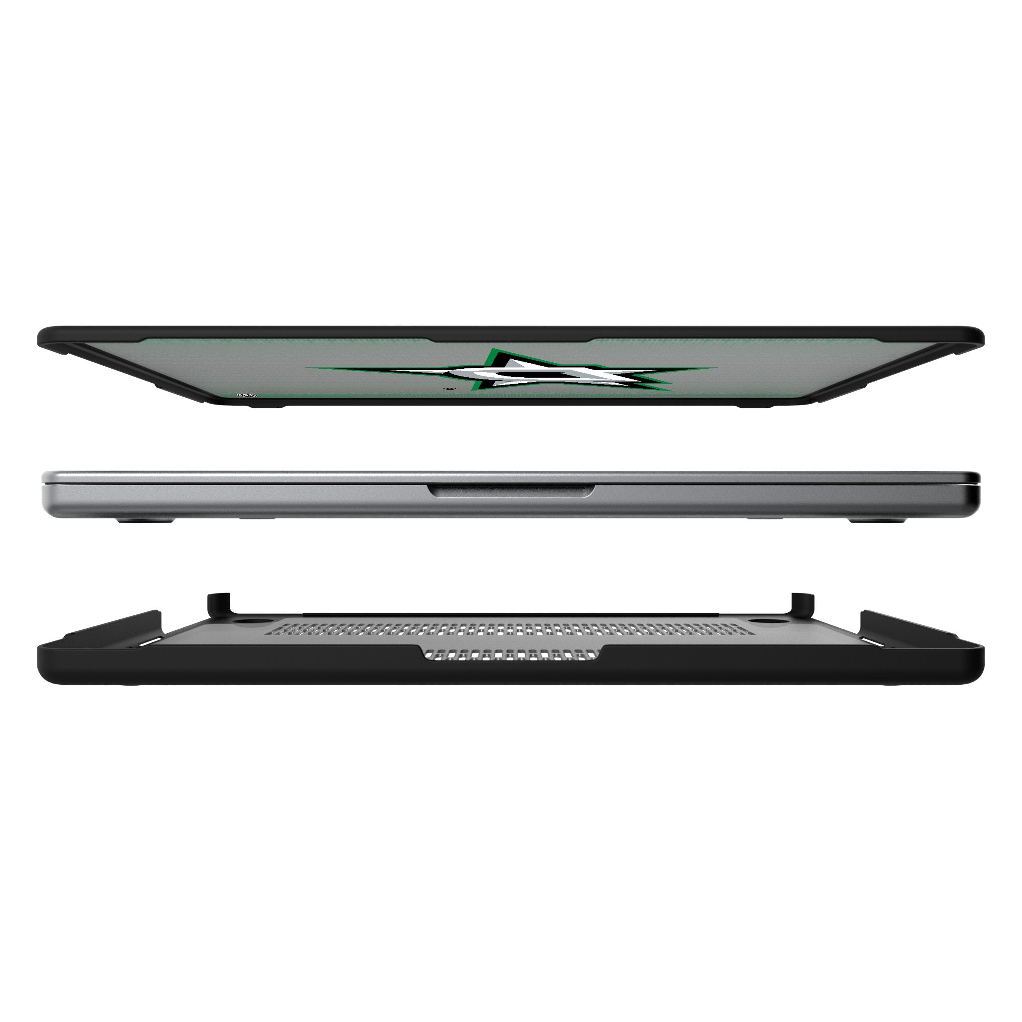 Dallas Stars Linen Laptop Case for Apple MacBook 7
