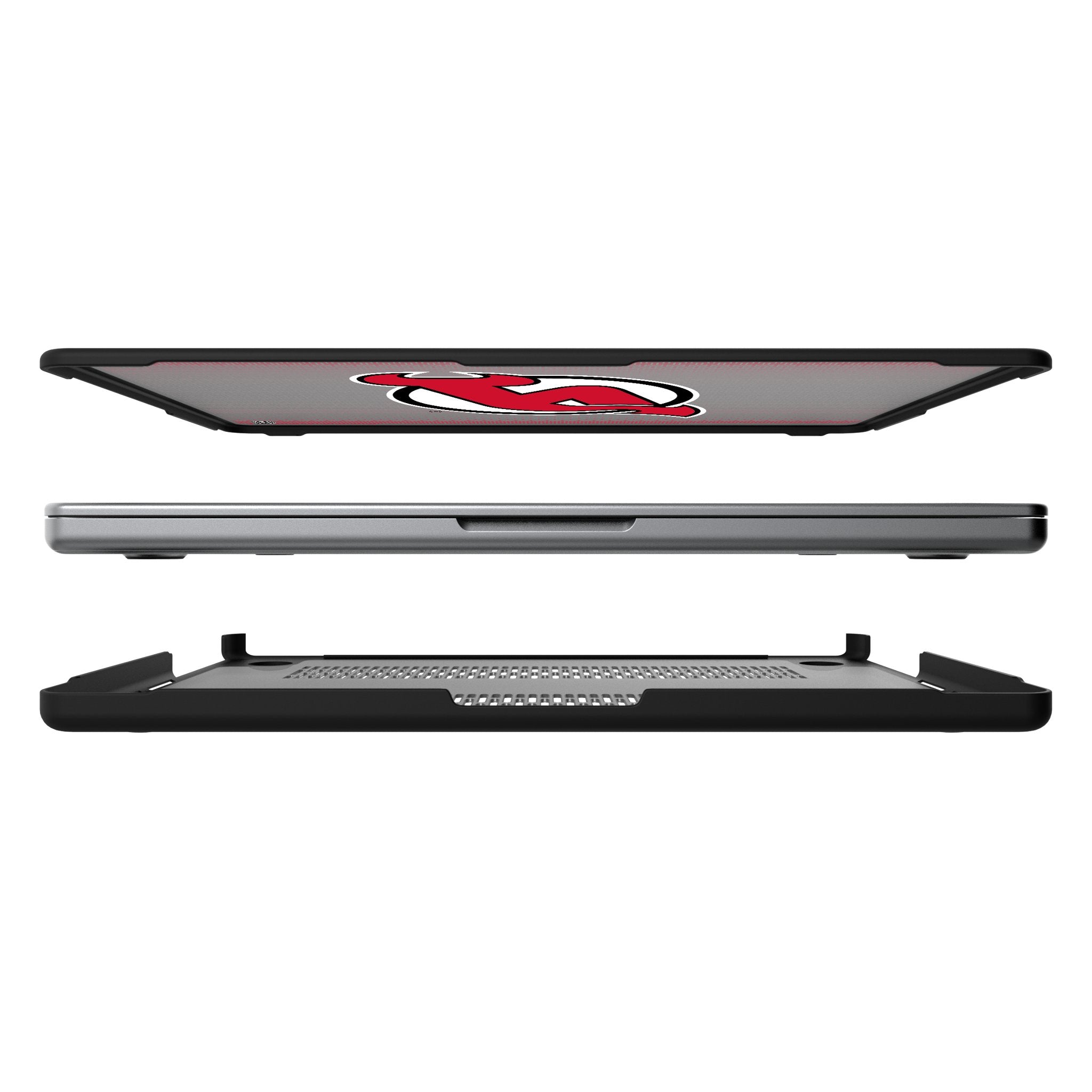 New Jersey Devils Linen Laptop Case for Apple MacBook 7