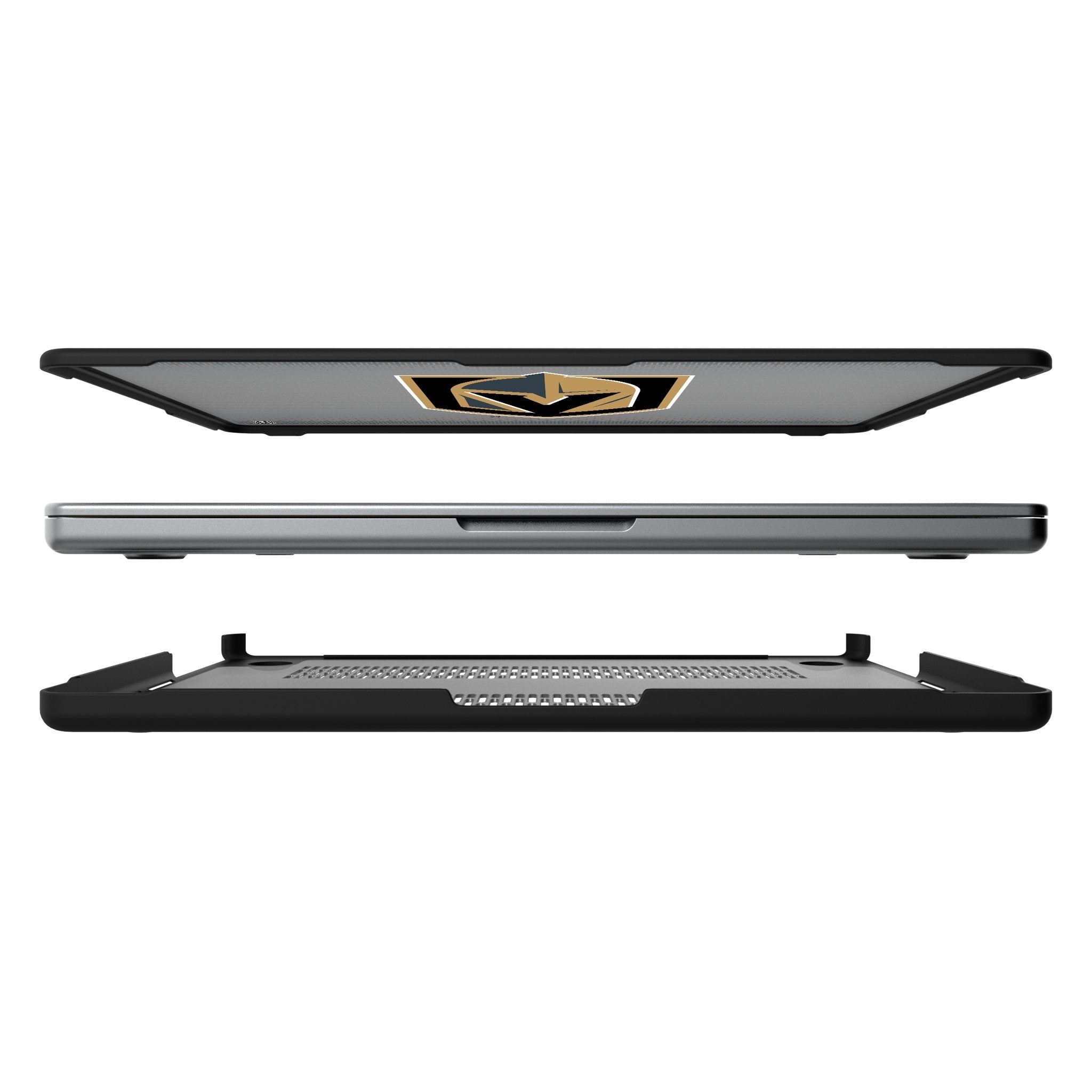 Vegas Golden Knights Linen Laptop Case for Apple MacBook 7
