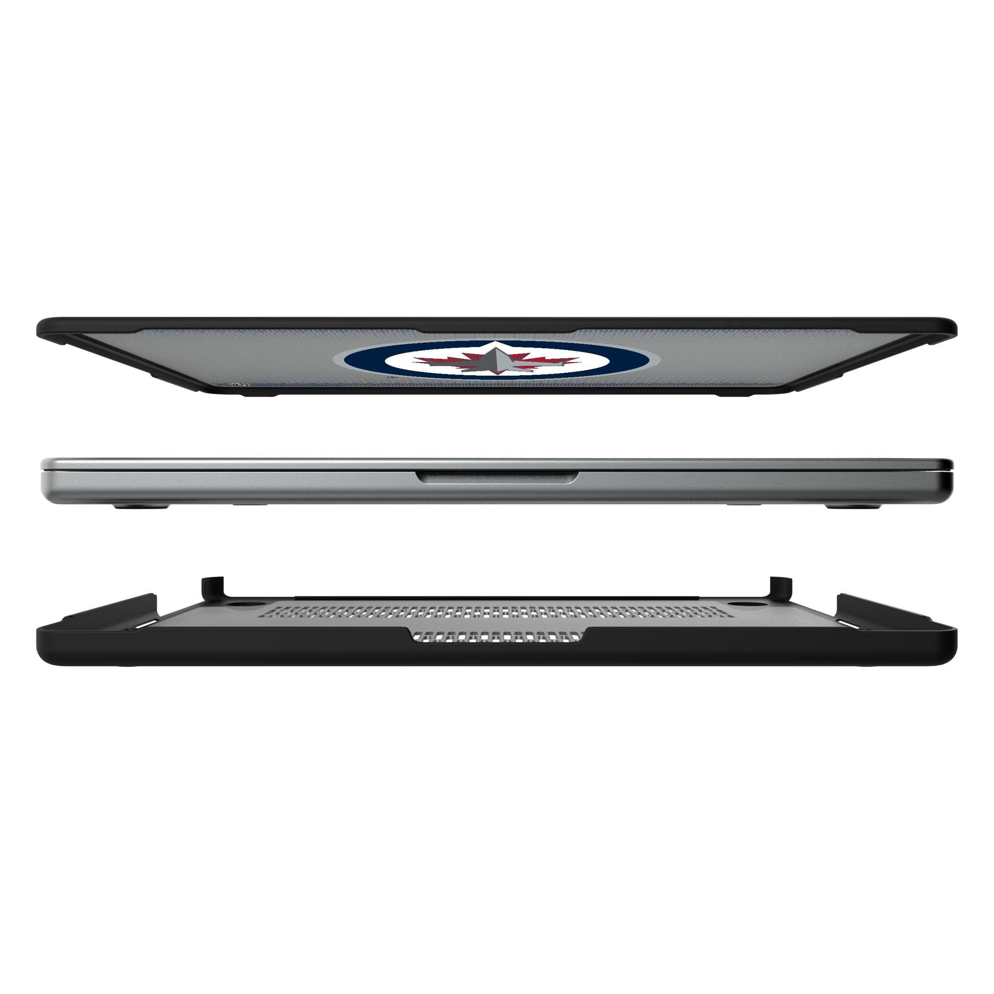 Winnipeg Jets Linen Laptop Case for Apple MacBook 6
