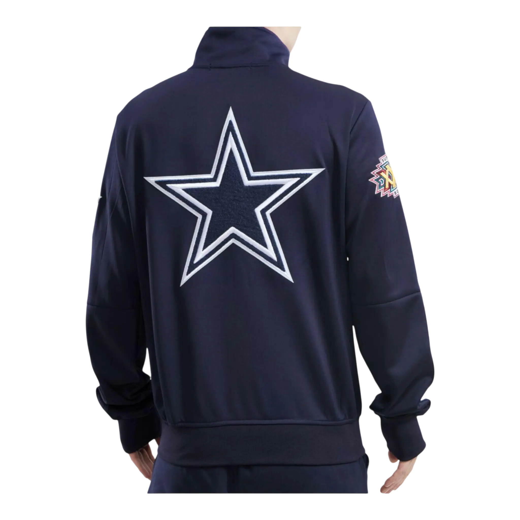 Pro Standard Dallas Cowboys Home Town Men Track Jacket Midnight Navy 2