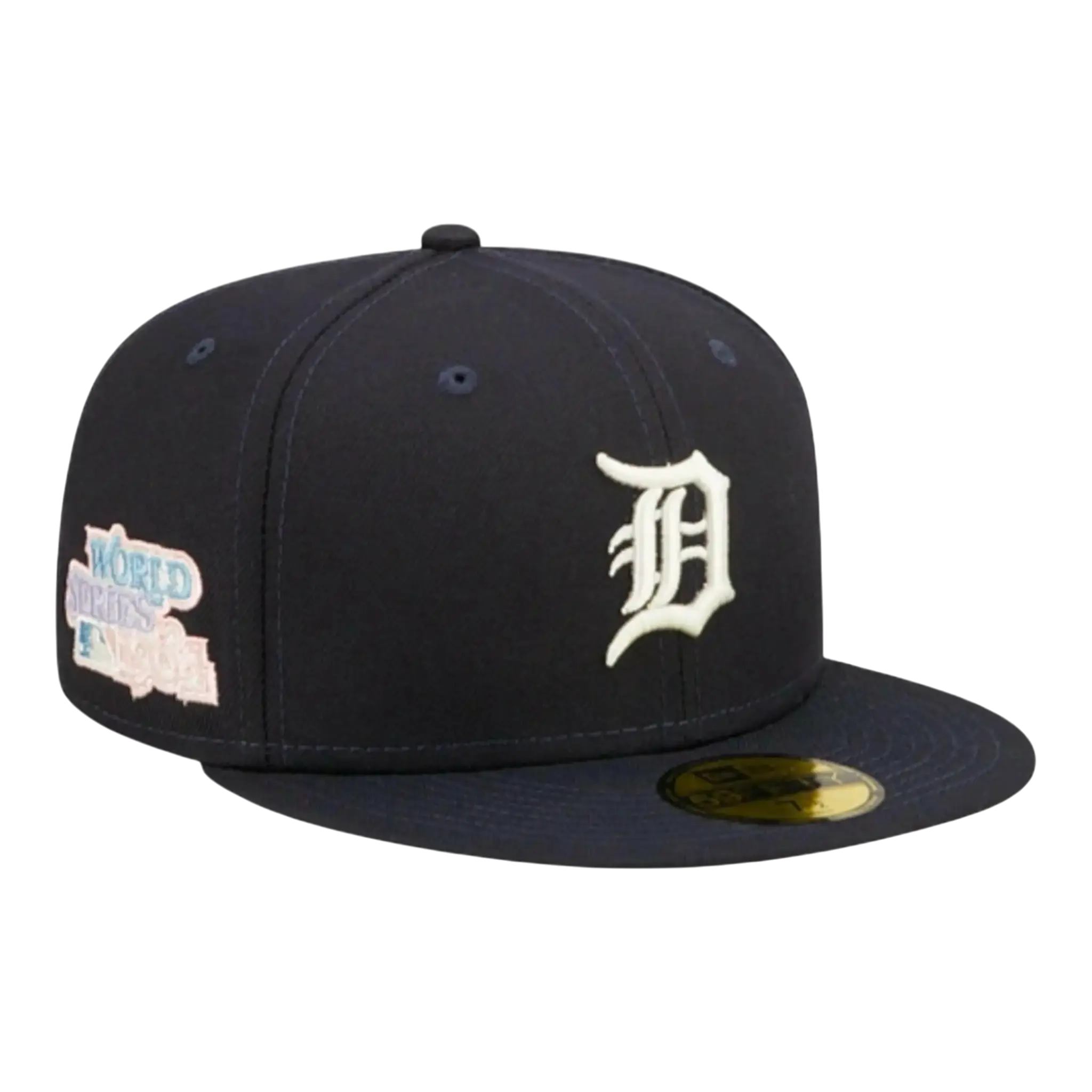 New Era Detroit Tigers Pop Sweat Men Fitted Hat Navy 1