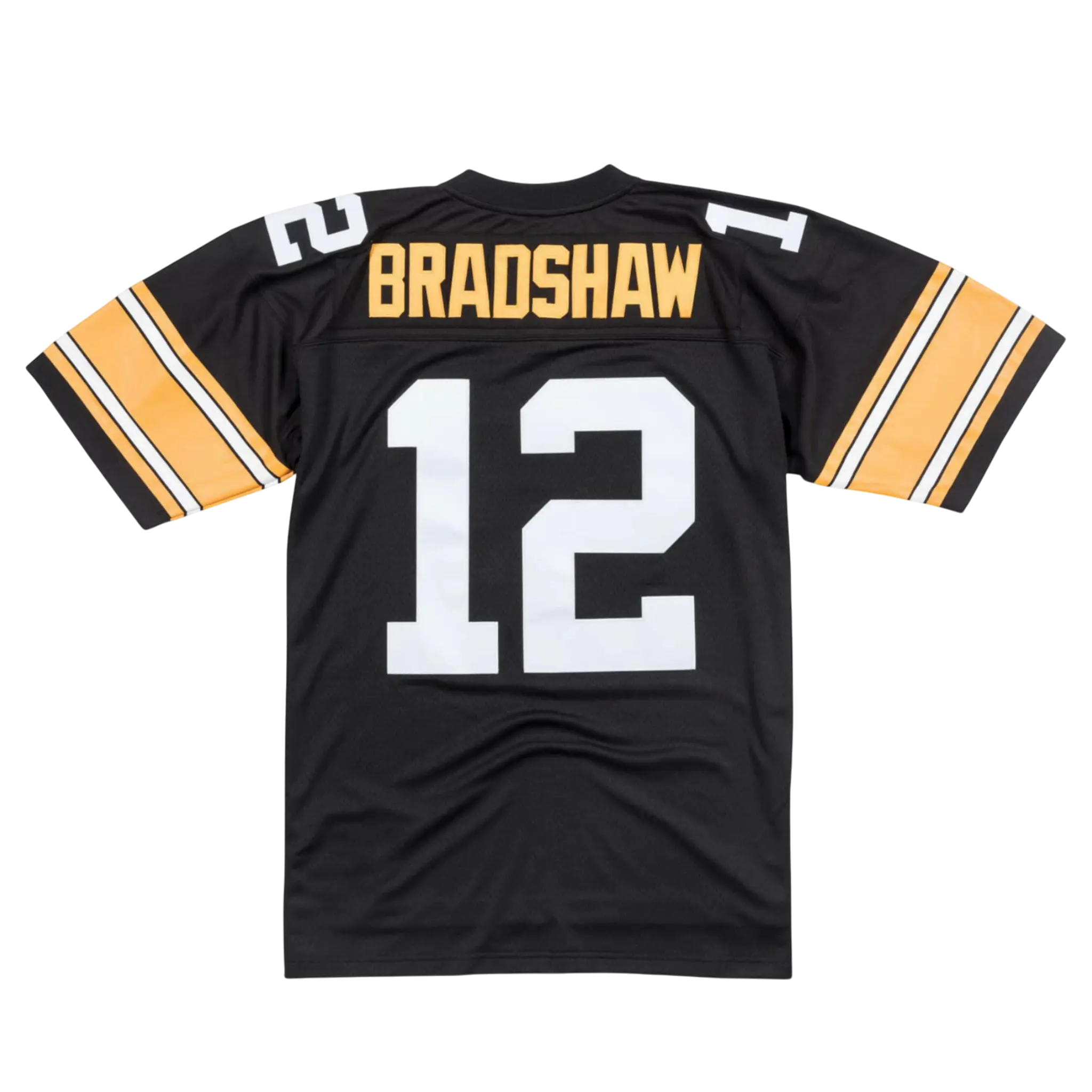 Mitchell & Ness Legacy Pittsburgh Steelers 1976 Terry Bradshaw Men Jersey Black/Gold/White 1