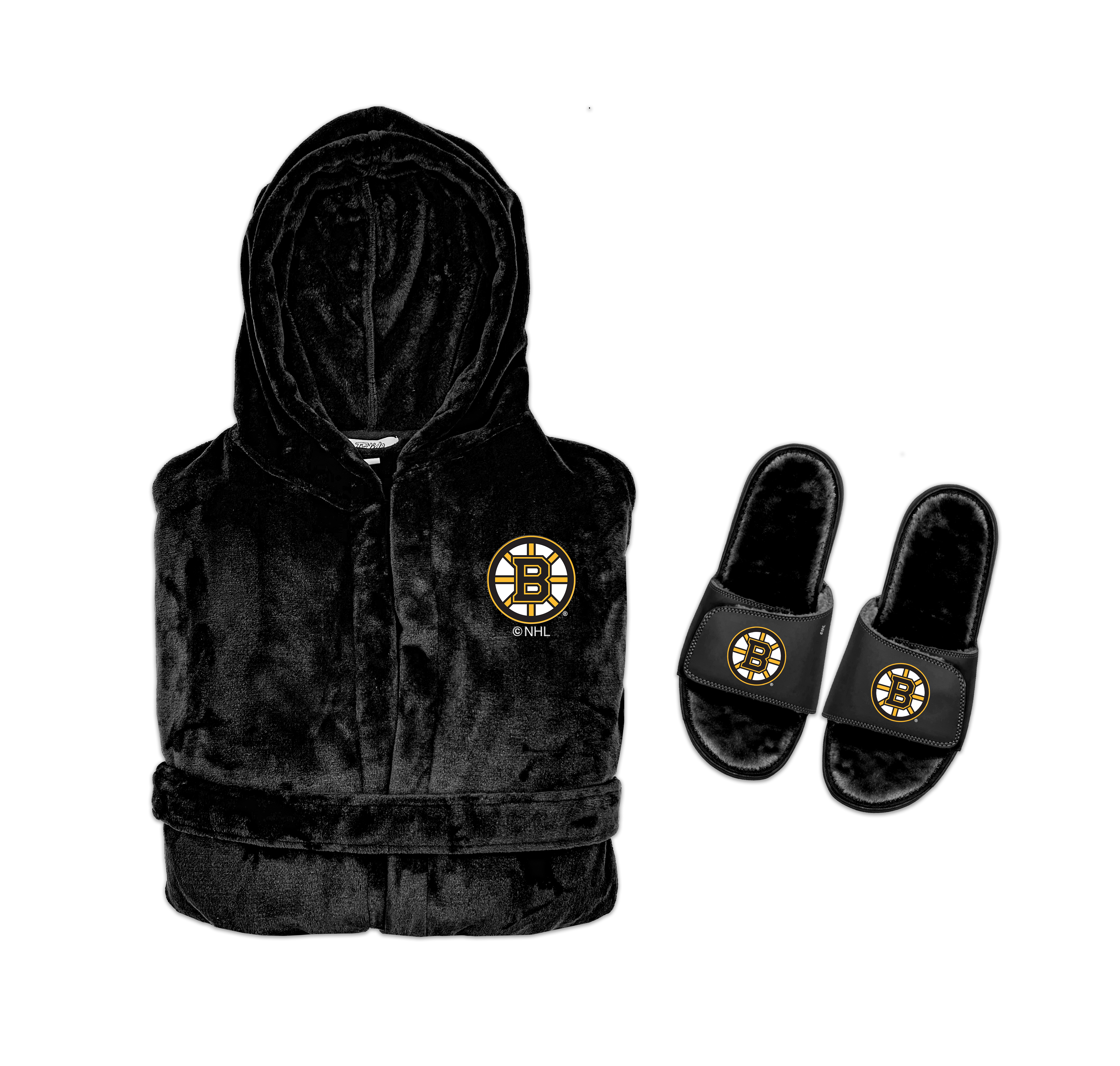 Boston Bruins Phantom Robe Slide Bundle