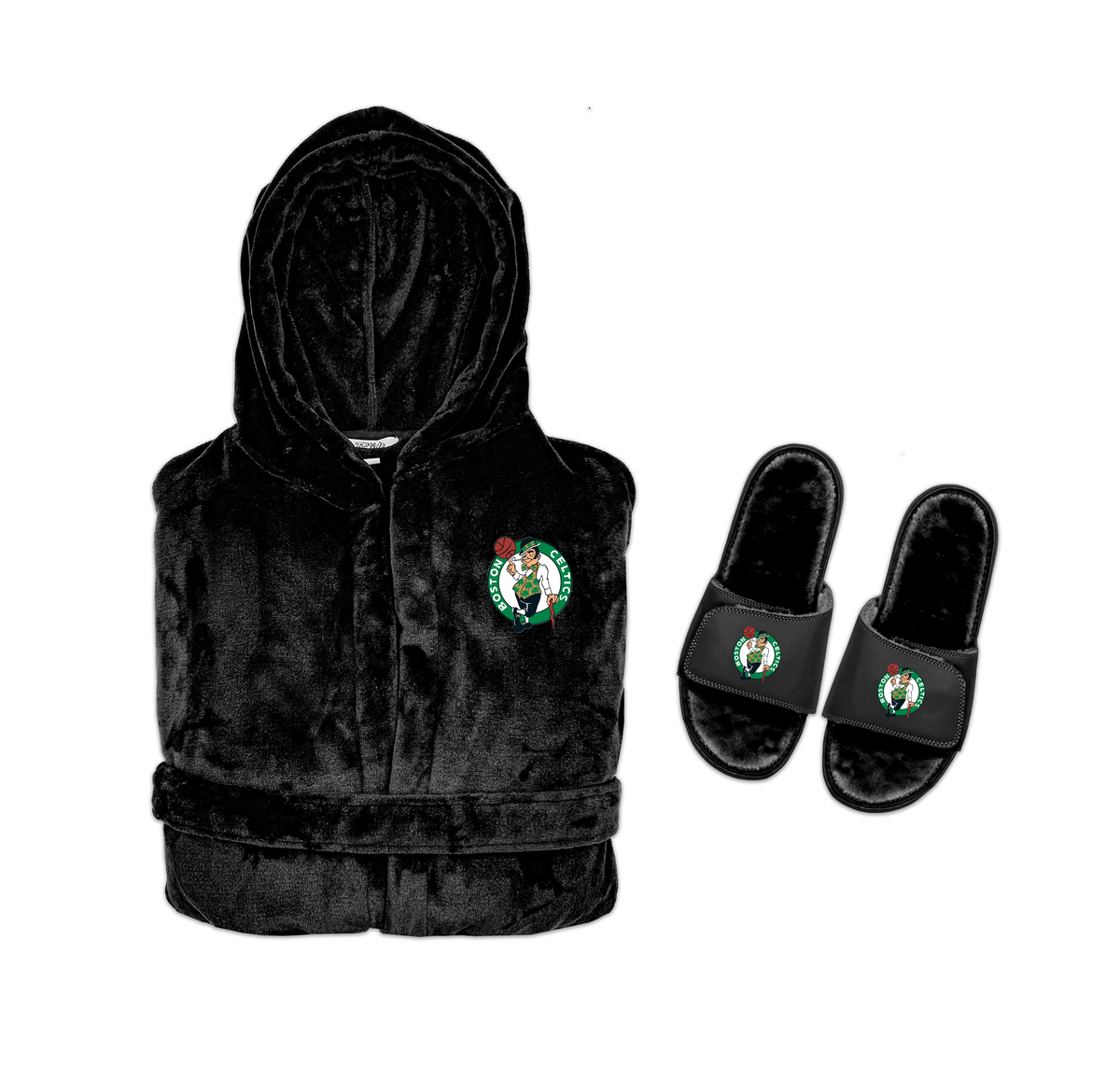 Boston Celtics Phantom Robe Slide Bundle 1