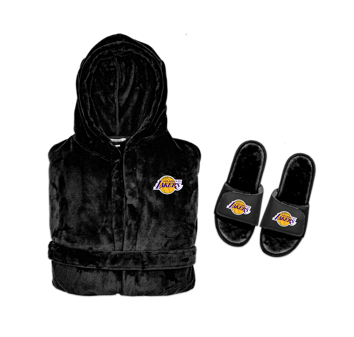 LA Lakers Phantom Robe Slide Bundle 1