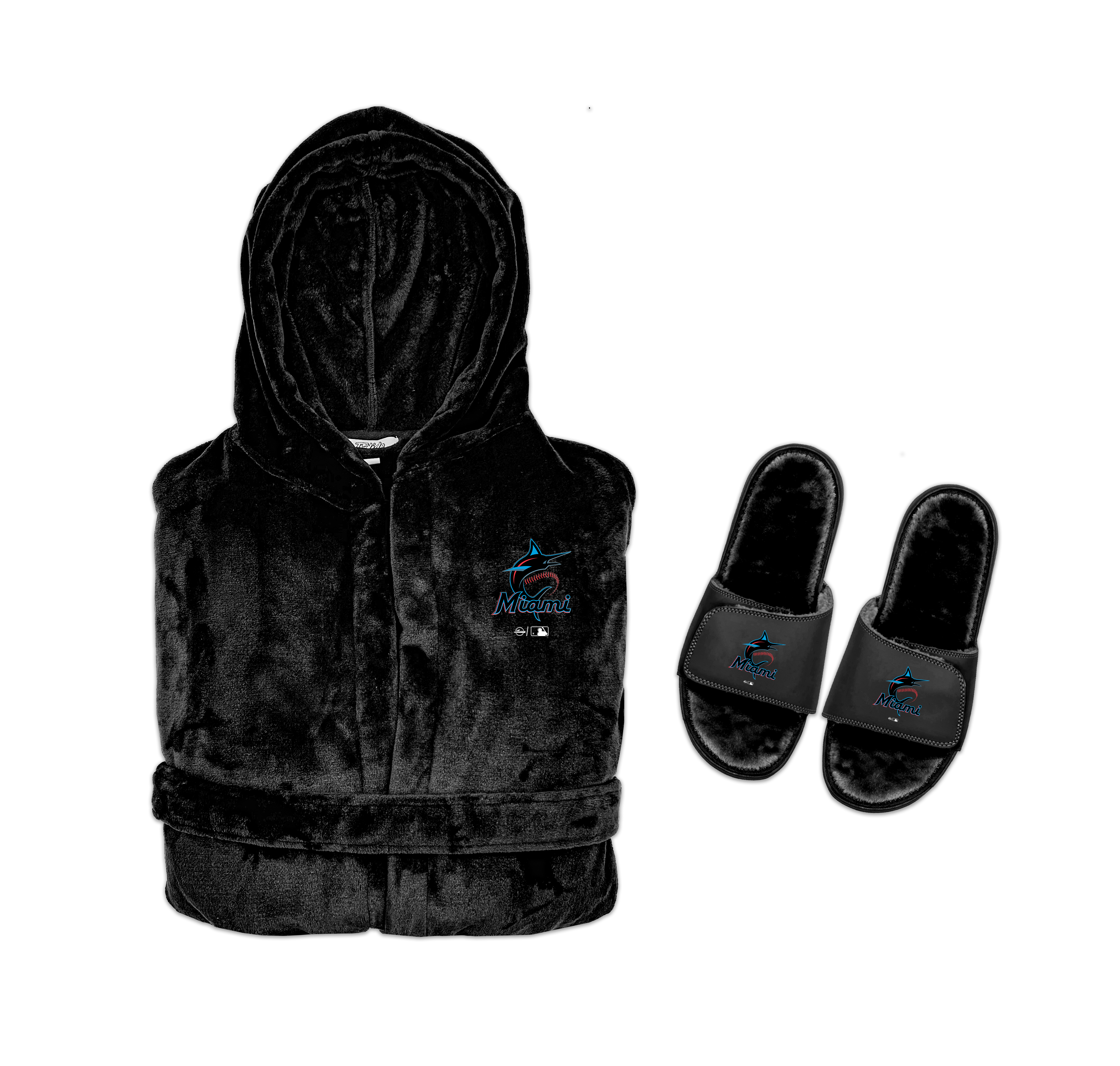 Miami Marlins Phantom Robe Slide Bundle 1
