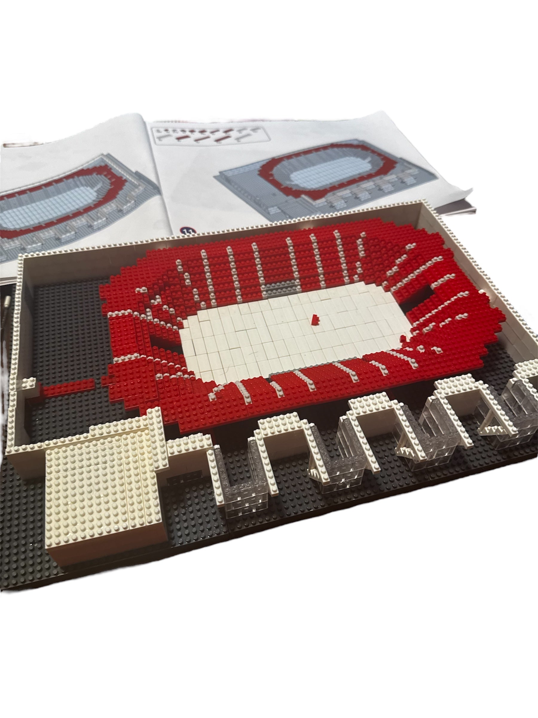 1980 Olympic Herb Brooks Arena Lake Placid Miracle on Ice BRXLZ Builder Set 12X10X3.5 Inches 8