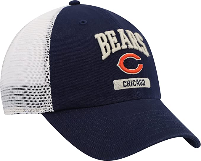 Chicago Bears - Morgantown Trucker Clean Up Hat, 47 Brand 3