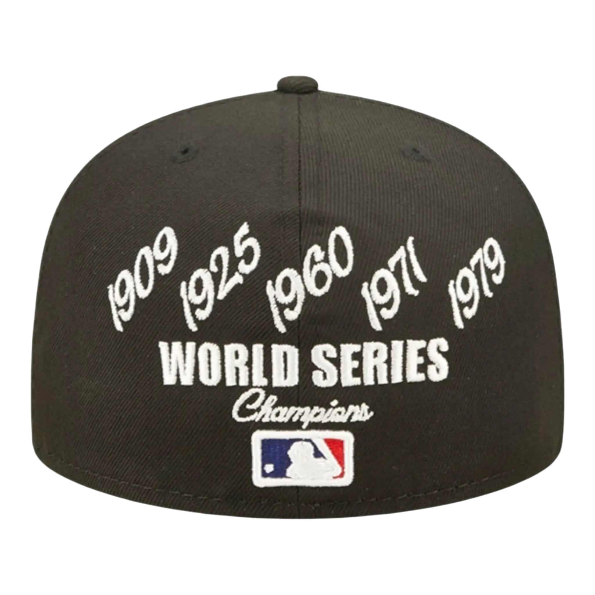 New Era Crown Champs WS 59Fifty Pittsburgh Pirates Men Fitted Hat Black 2