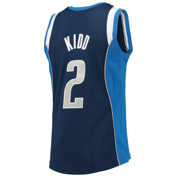 Dallas Mavericks - NBA Jason Kidd Blue Swingman Jersey 3