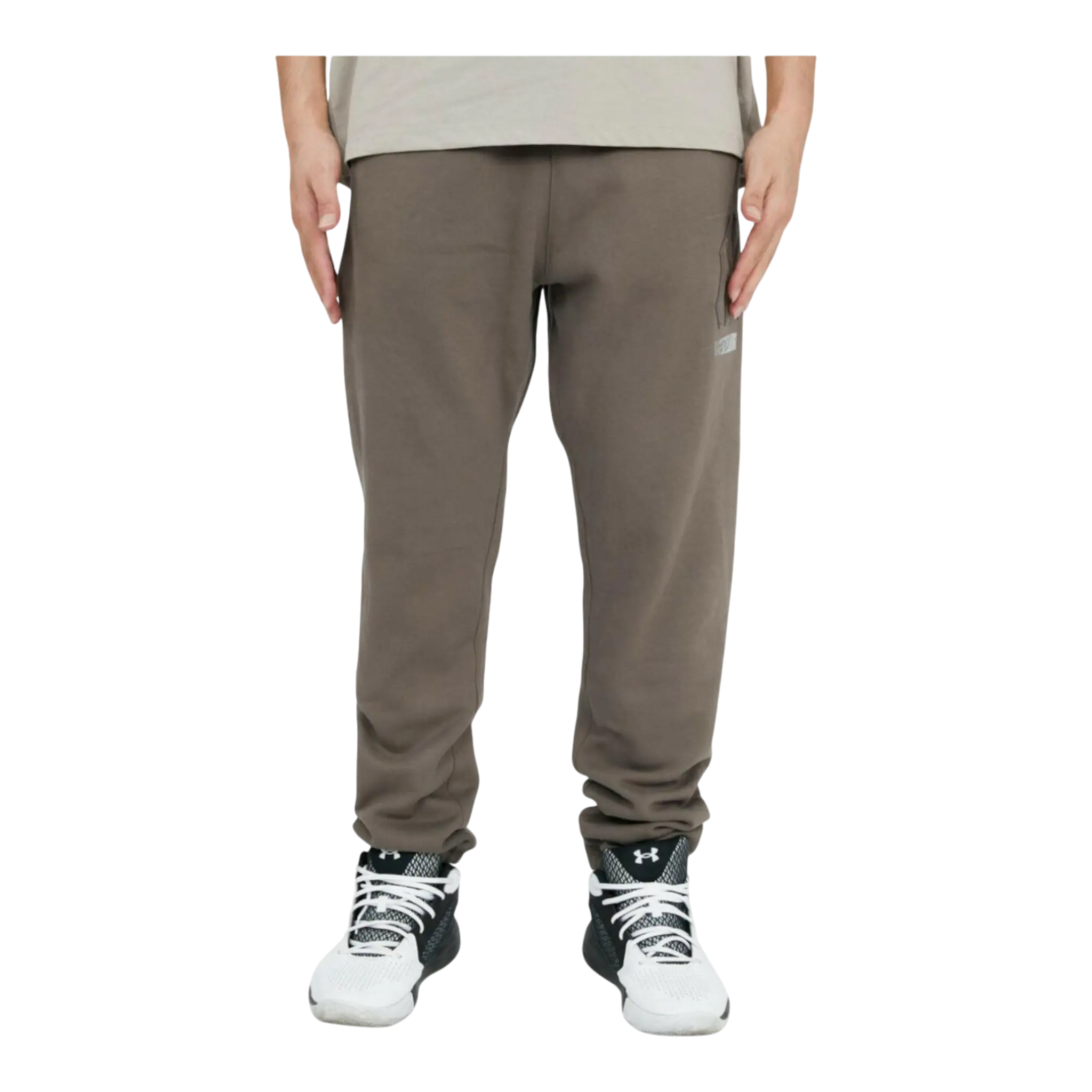 Pro Standard MLB New York Yankees Neutral Men Sweatpants Dark Taupe 1