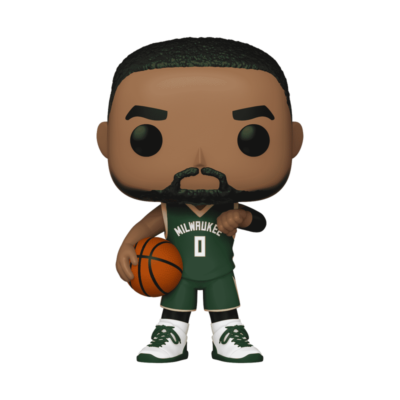 Funko POP! NBA: Milwaukee Bucks - Damian Lillard in Green Jersey Vinyl Figure 2